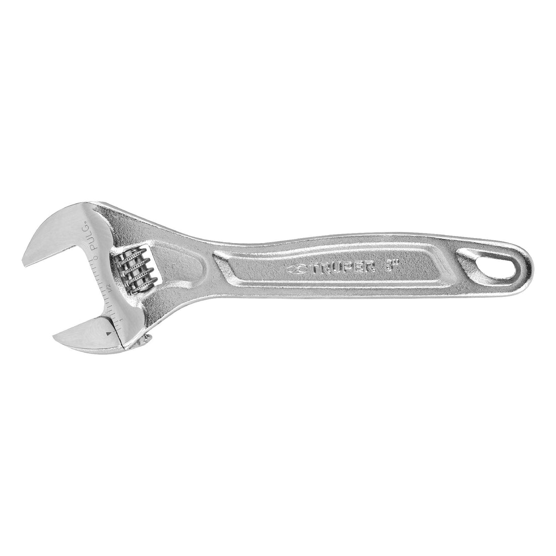 Llave ajustable (perico) 8" profesional cromada, EXPERT