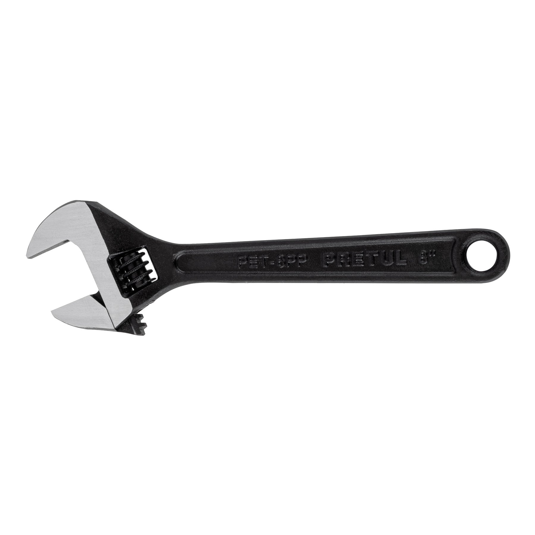 Llave ajustable (perico) 8" pavonada, PRETUL