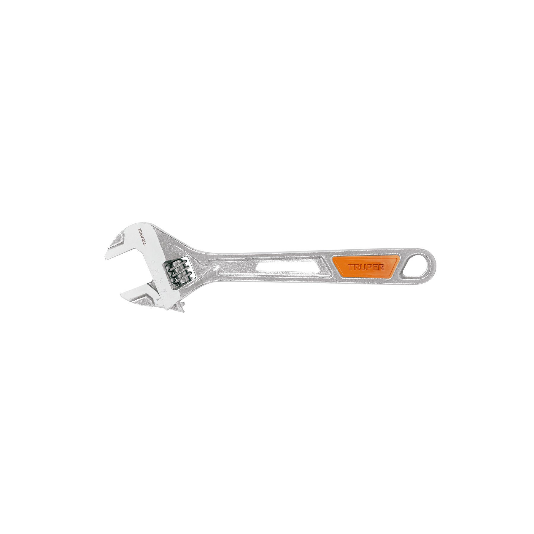 Llave ajustable (perico) 8" cromada, TRUPER