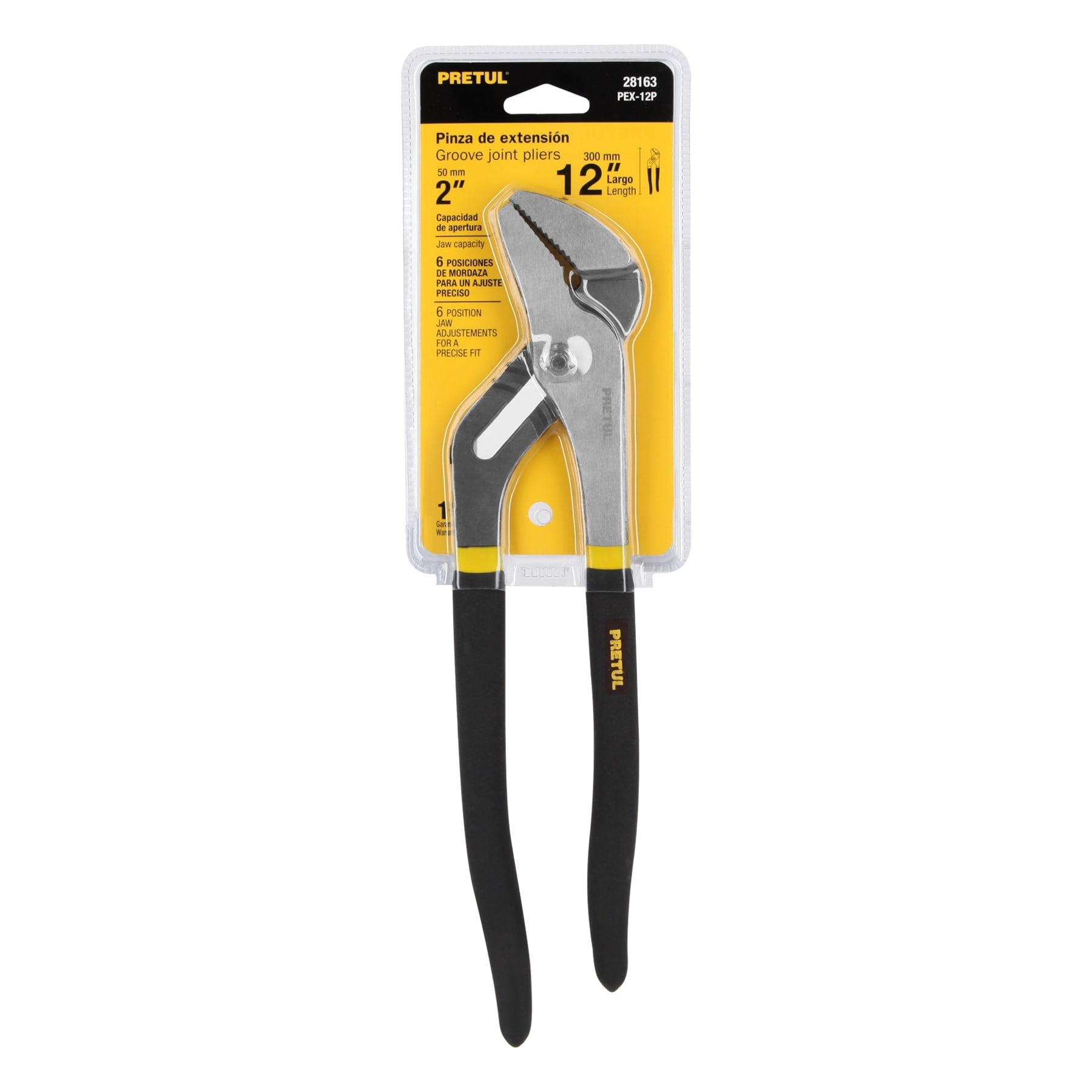 Pinza de extensión 12" mango de PVC, PRETUL