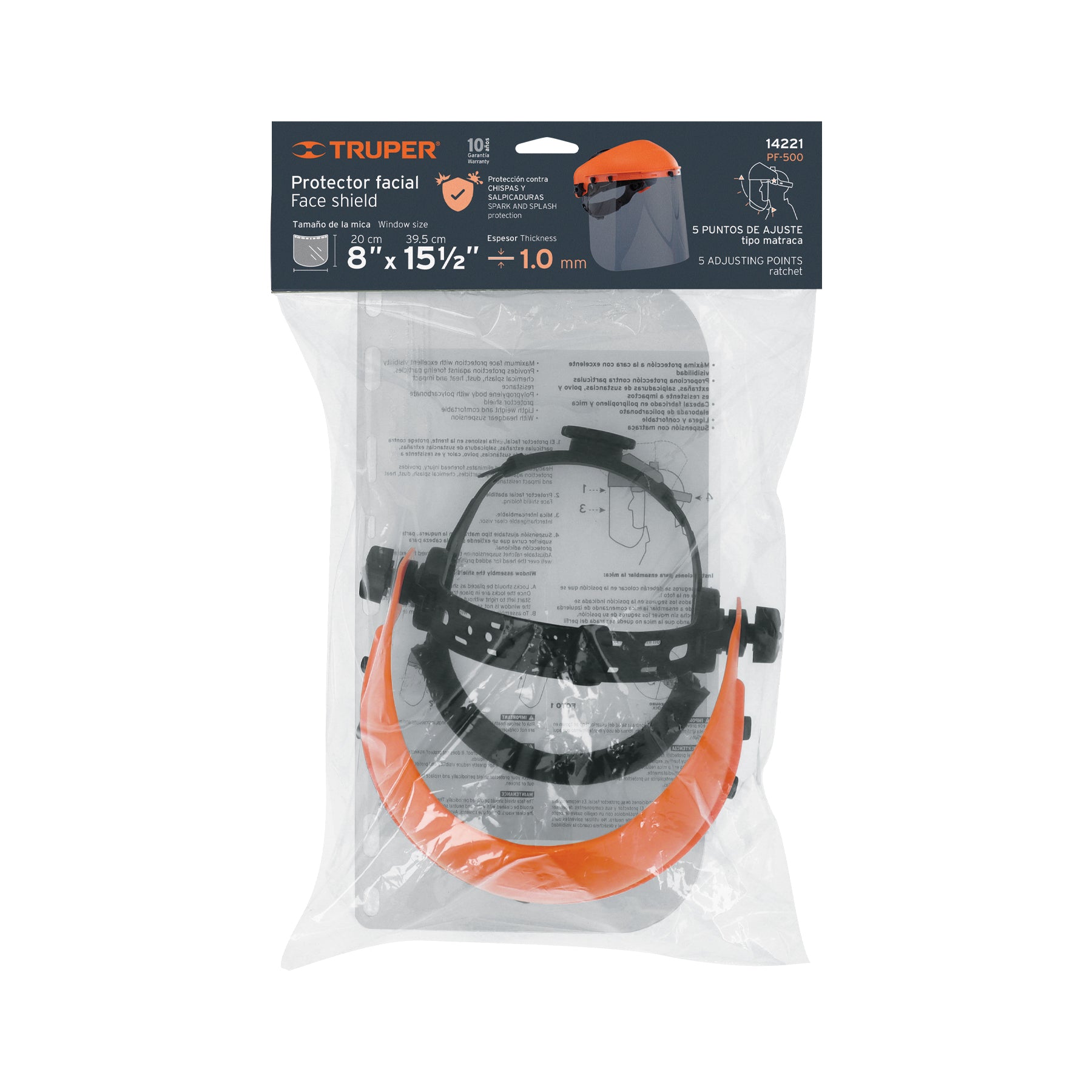 Protector facial, TRUPER