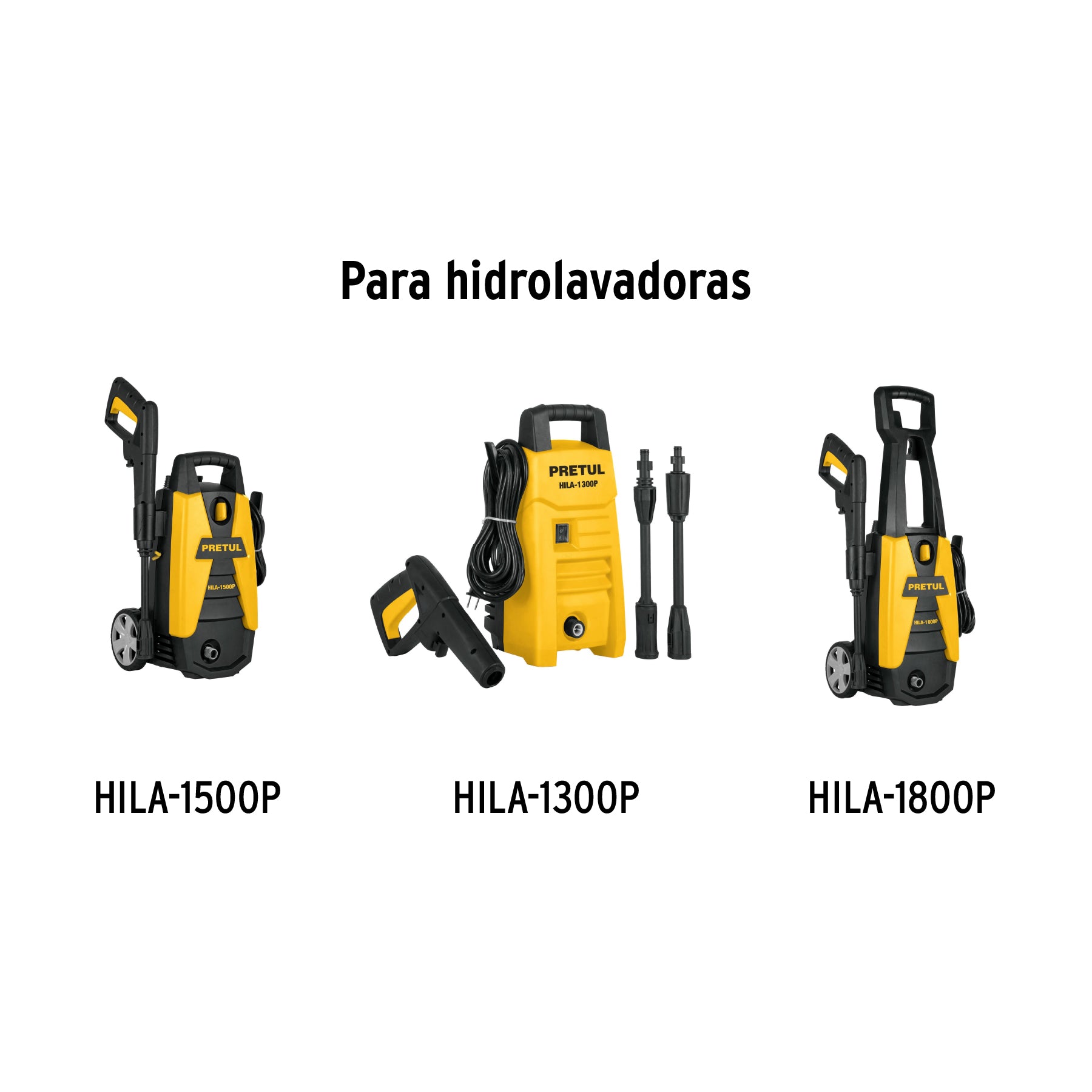 Pistola para hidrolavadora HILA-1300P/1500P/1800P