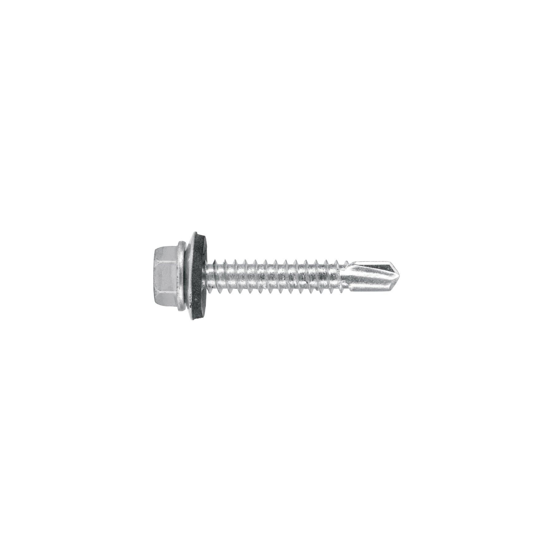 50 pijas #14 x 1-1/2" hexagonal, punta broca con rondana