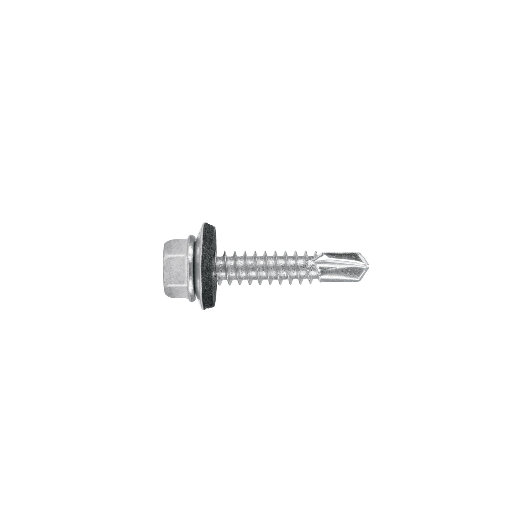 50 pijas #14 x 1-1/4" hexagonal, punta broca con rondana