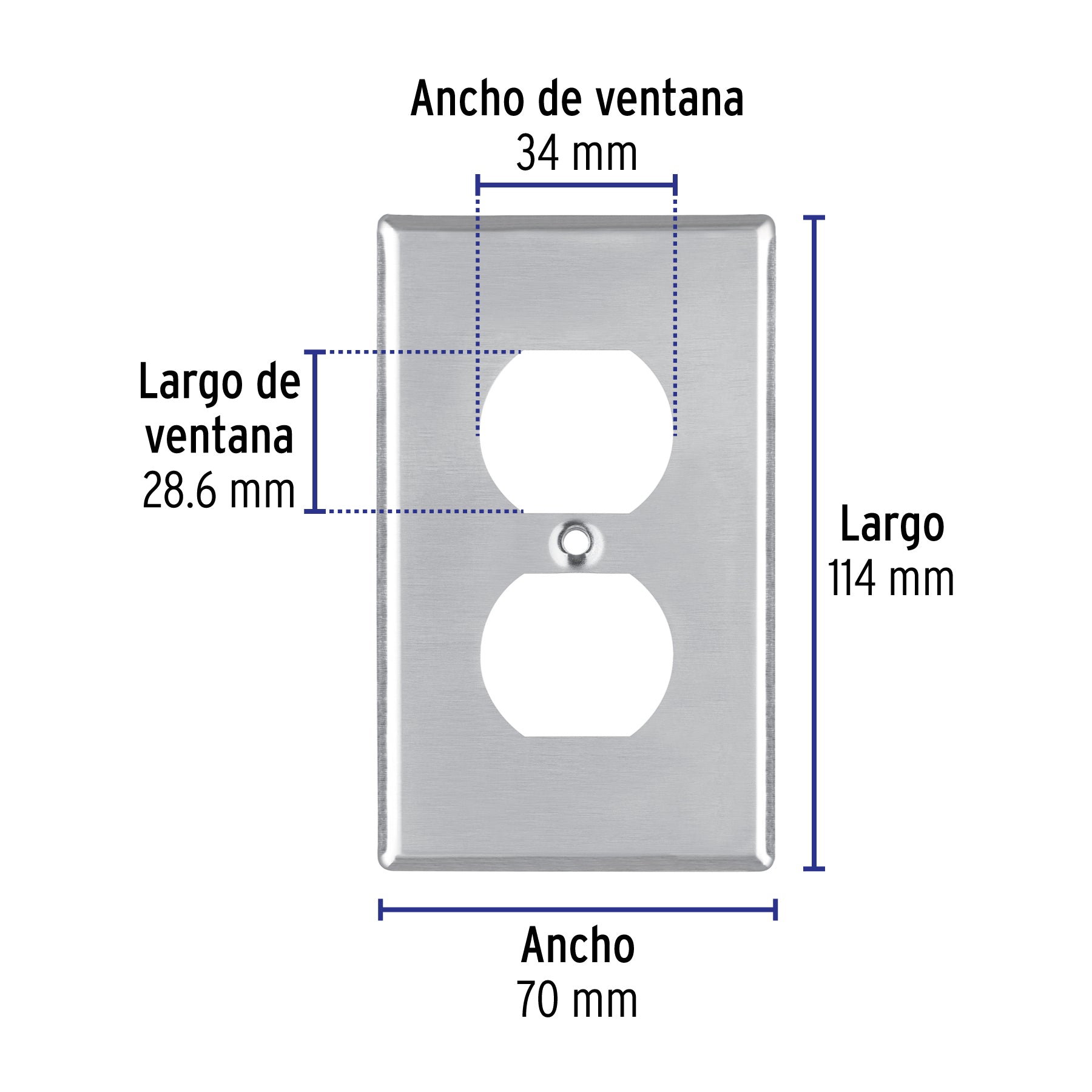 Placa de Acero Inoxidable dúplex, Línea Standard