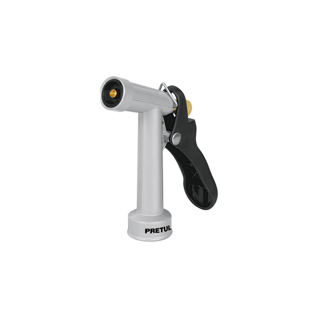 Pistola metálica para riego de 4", 2 funciones, PRETUL