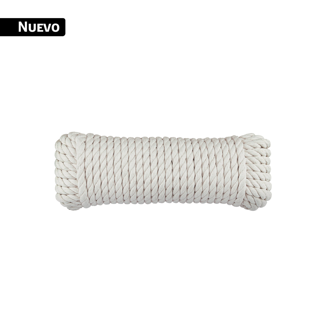 Piola de Algodón de 10 mm x 15 m natural, FIERO