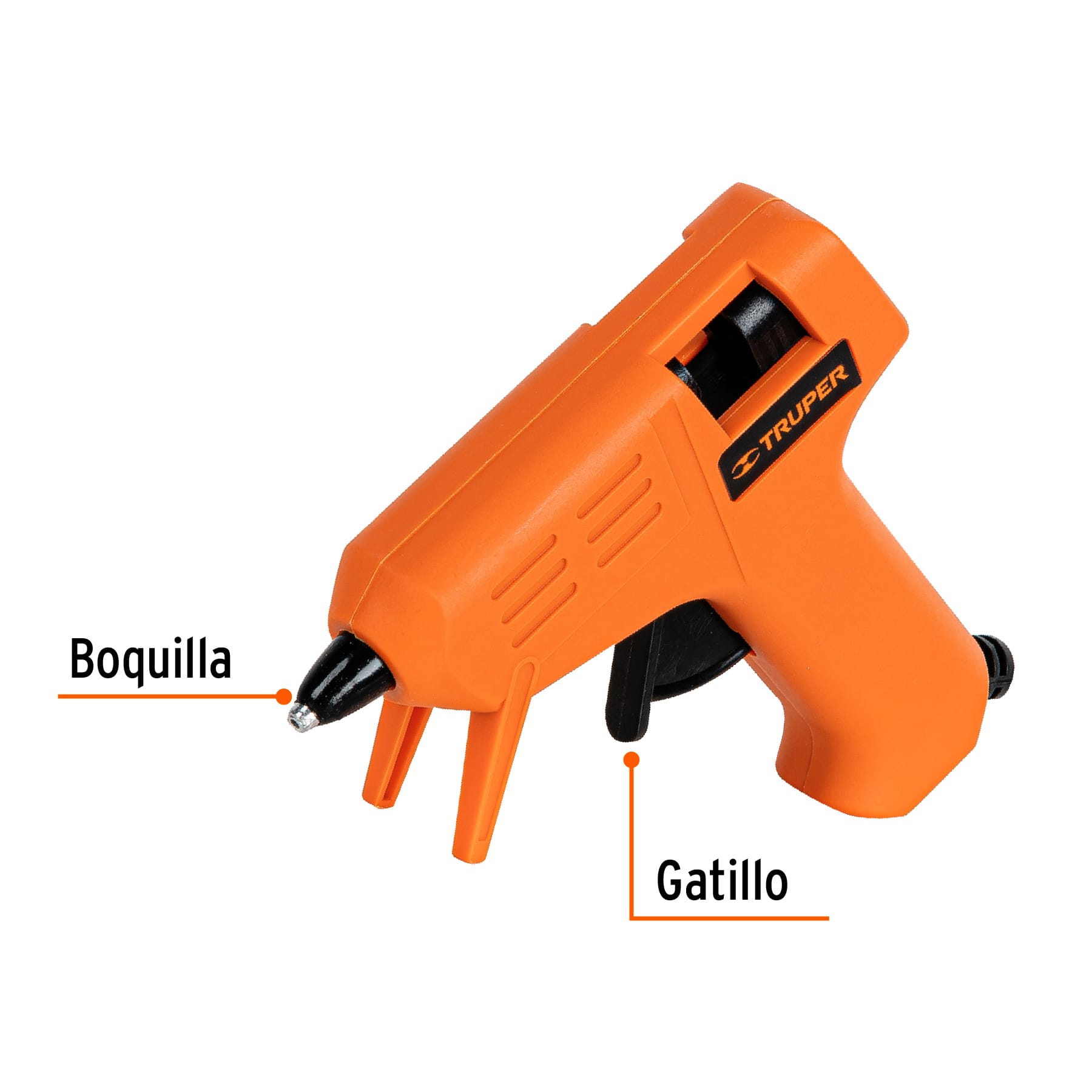 Pistola eléctrica de 15W para silicón de 5/16", 220V, TRUPER