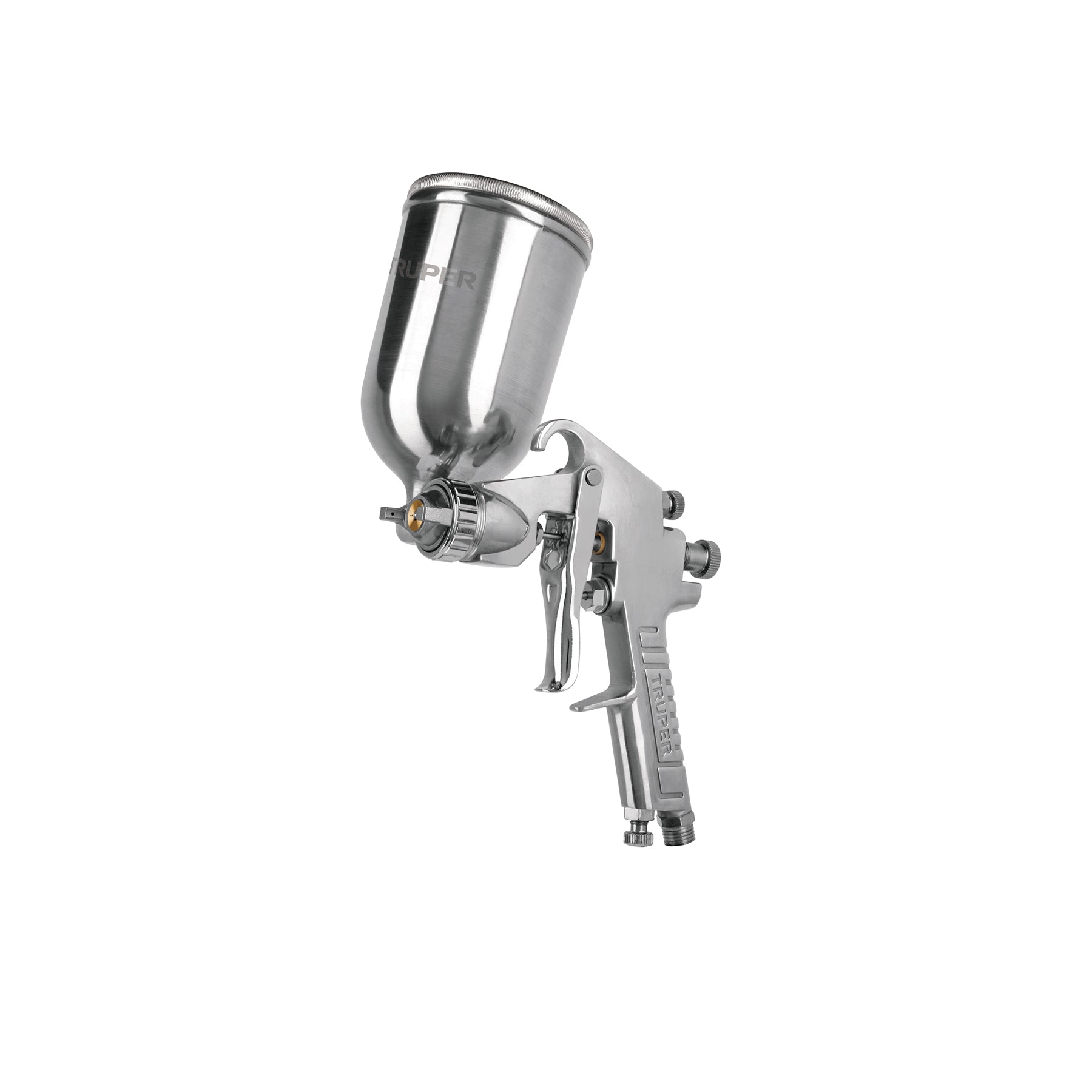 Pistola para pintar LVMP vaso aluminio, 2 mm, TRUPER