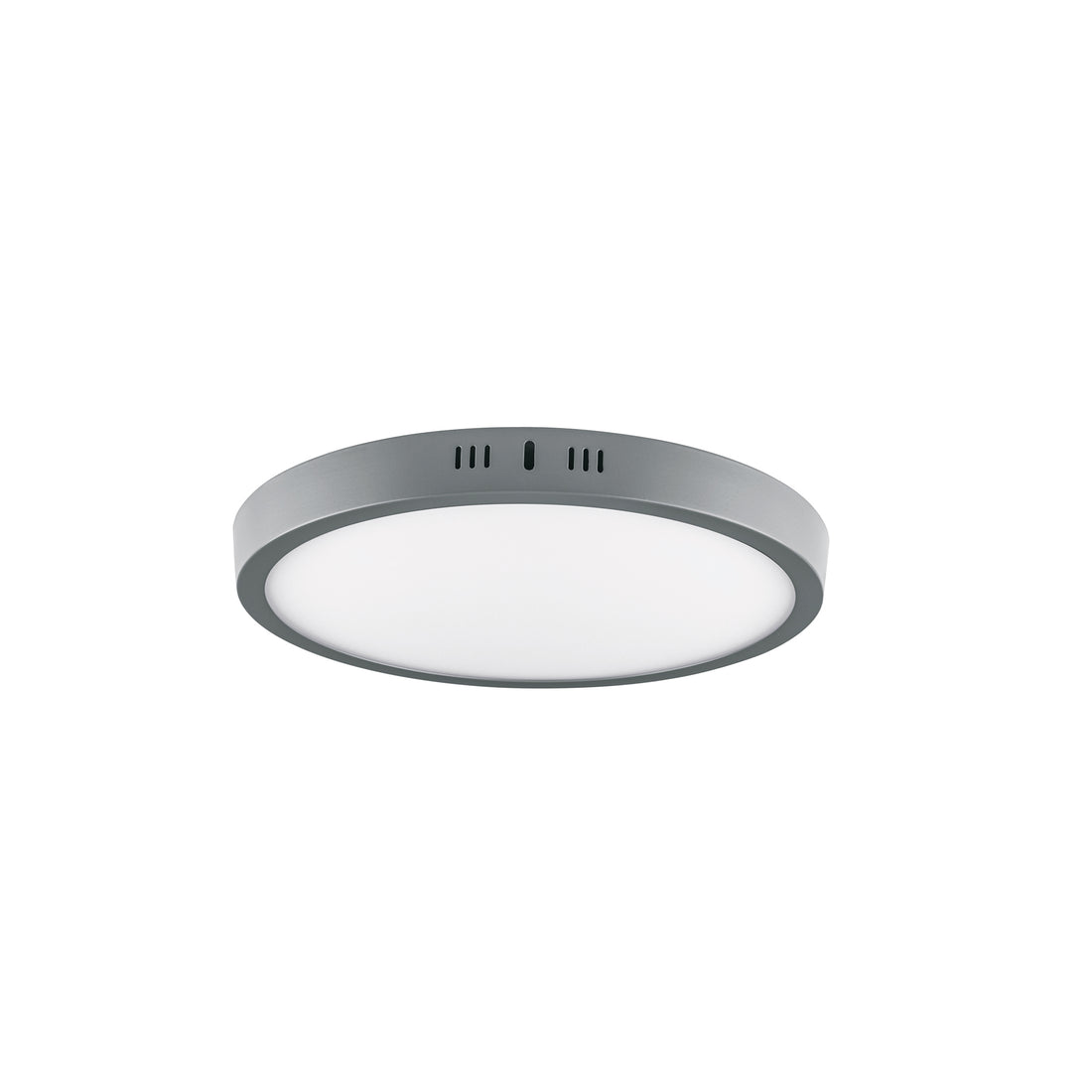 Luminario LED plafón 24W 6500K, redondo, gris, VOLTECK