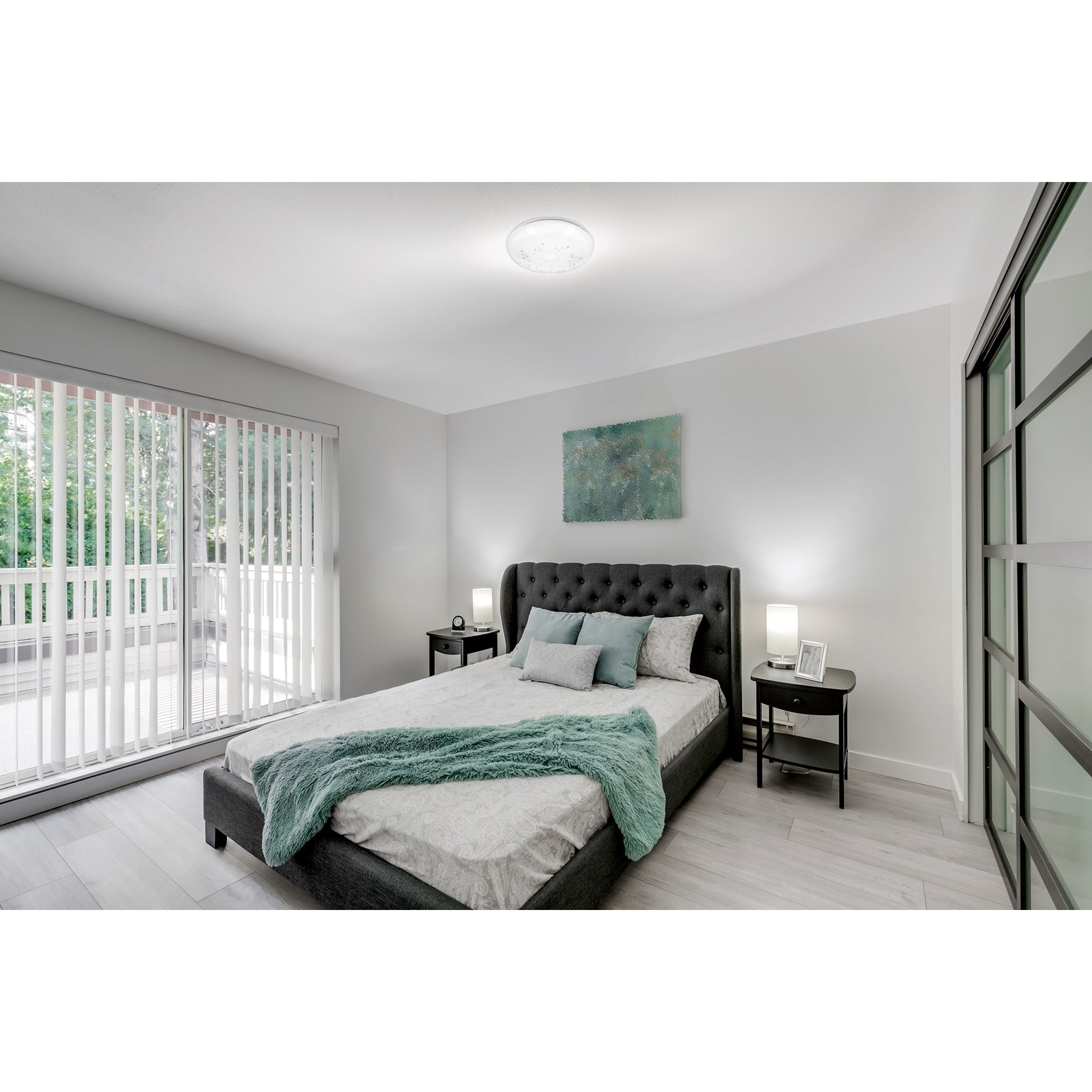 Luminario LED 8 W plafón decorativo espiral luz día, VOLTECK