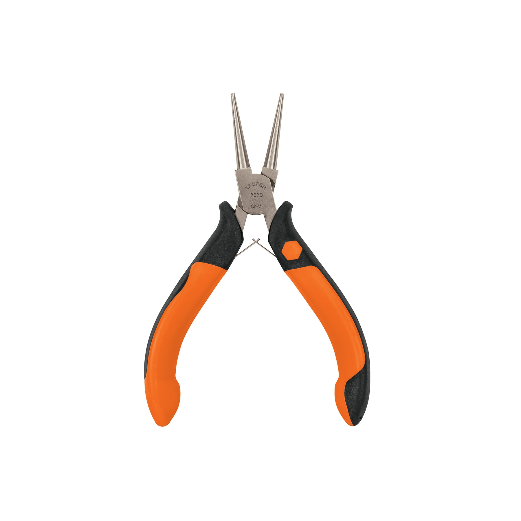 Mini pinza de punta redonda 5" mango Comfort Grip, TRUPER