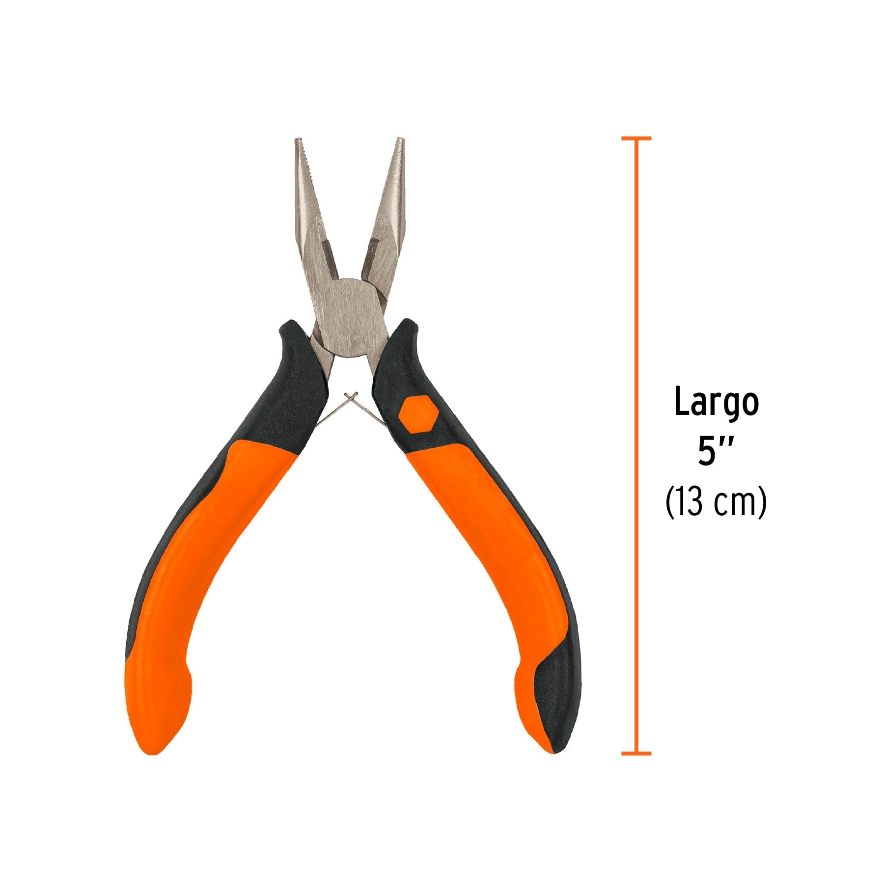 Mini pinza de punta y corte 5" mango Comfort Grip, TRUPER