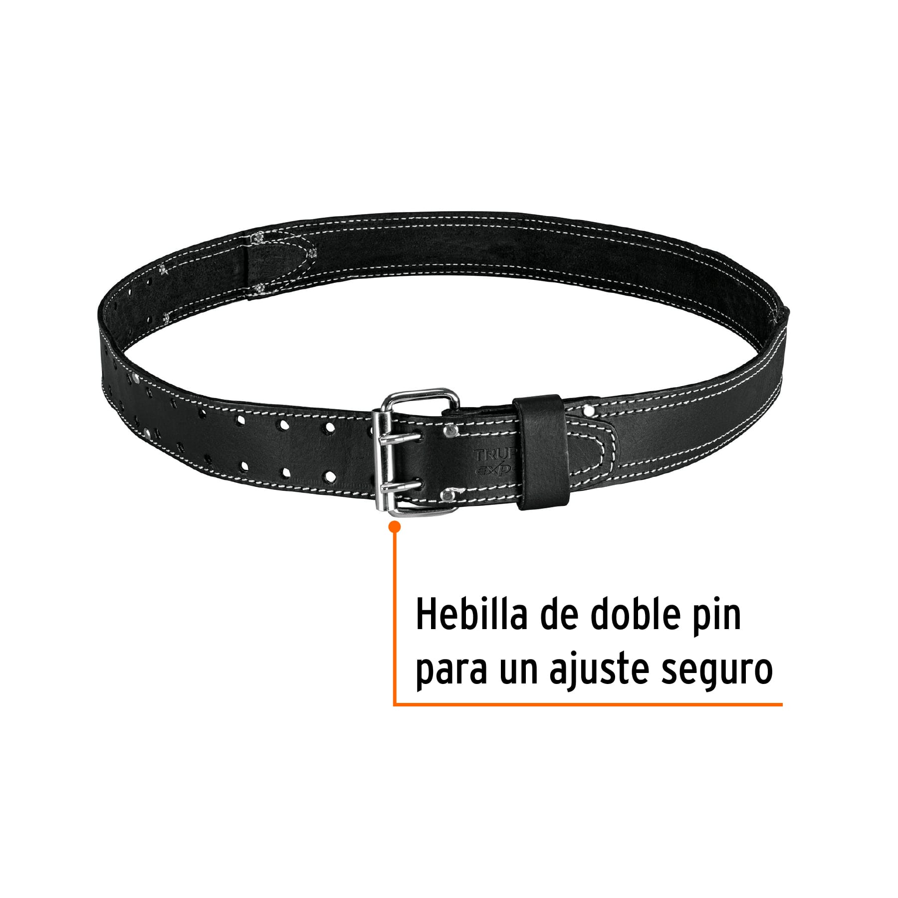 Cinturón de carnaza para porta herramientas, TRUPER EXPERT