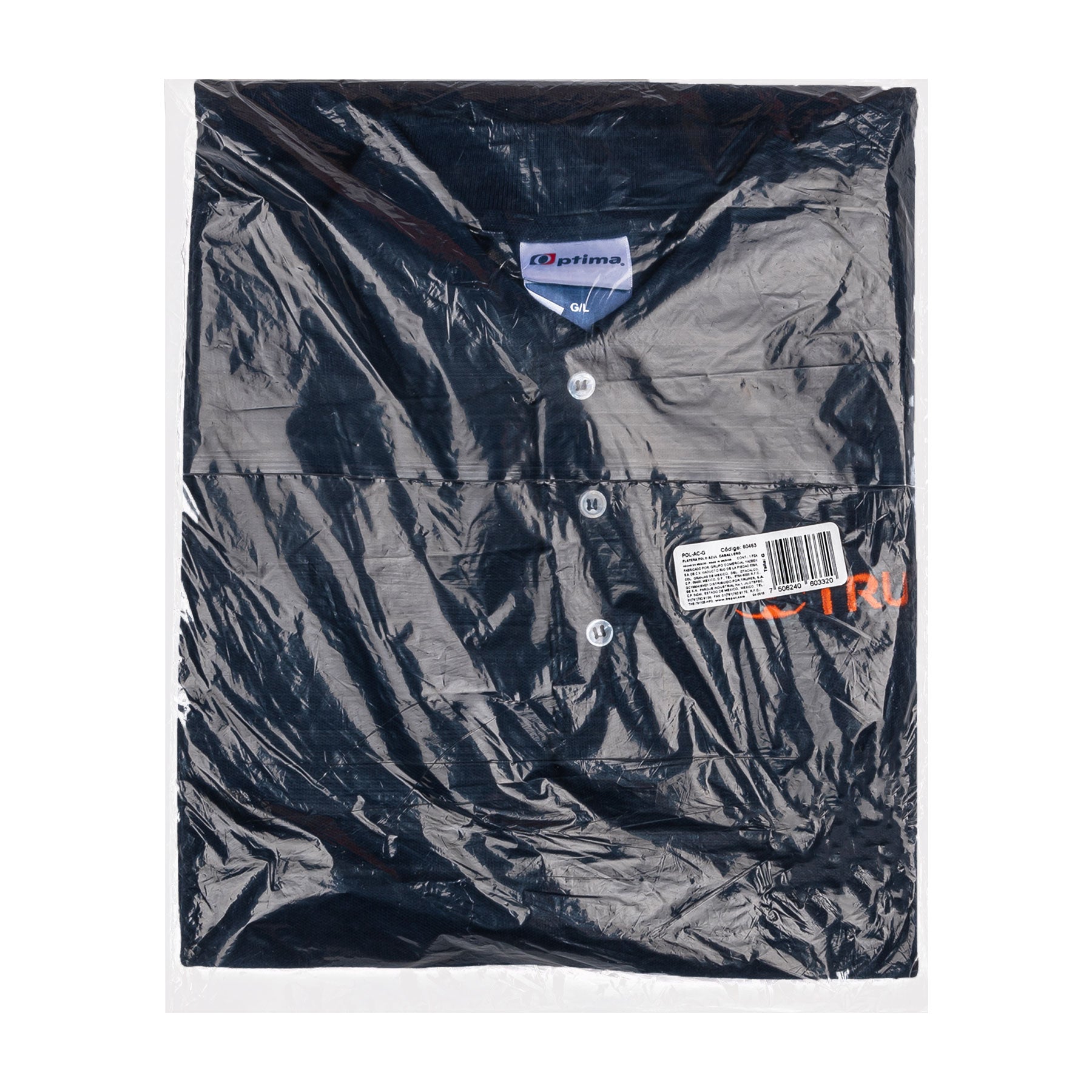 Playera polo para hombre, azul, G, TRUPER