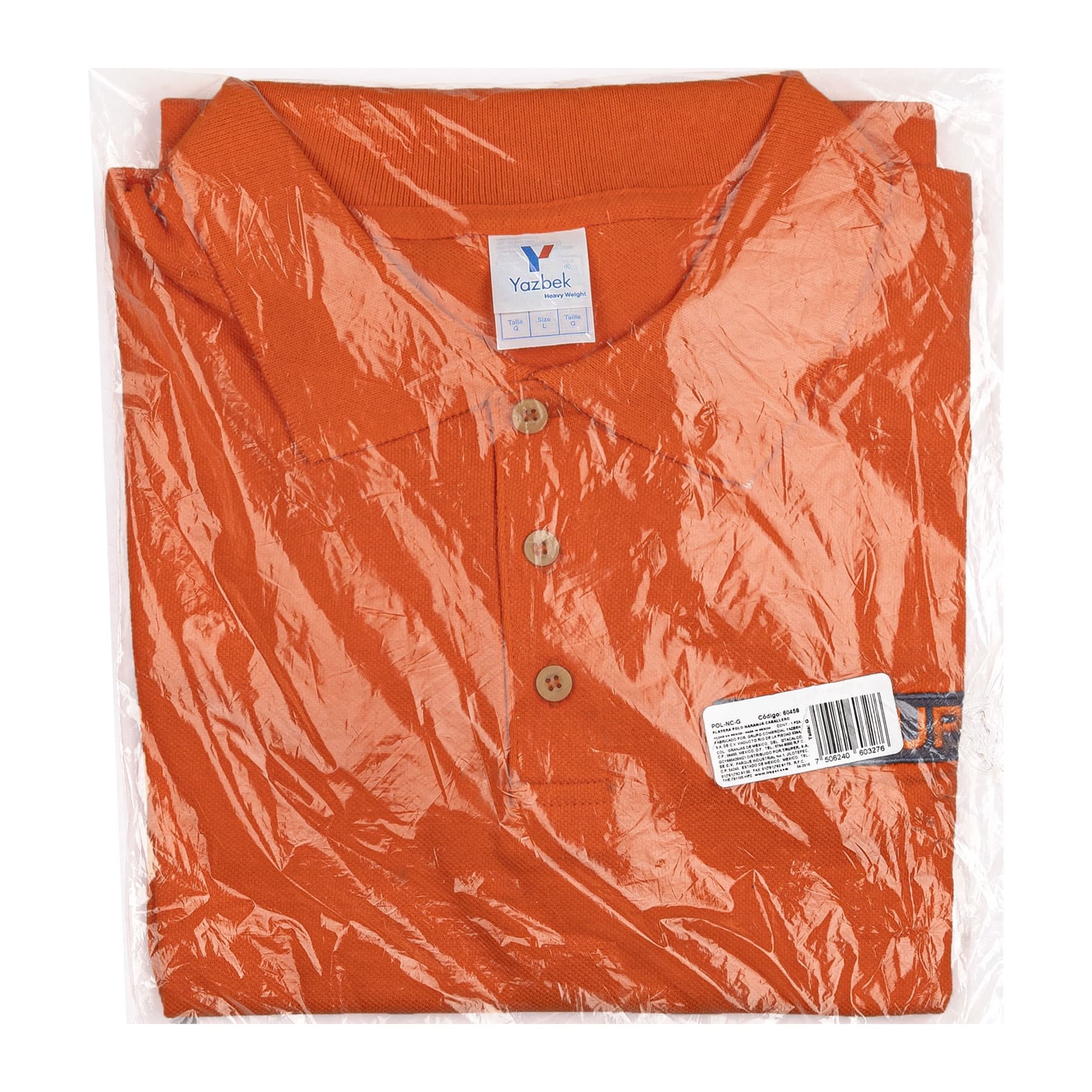 Playera polo para hombre, naranja, G, TRUPER