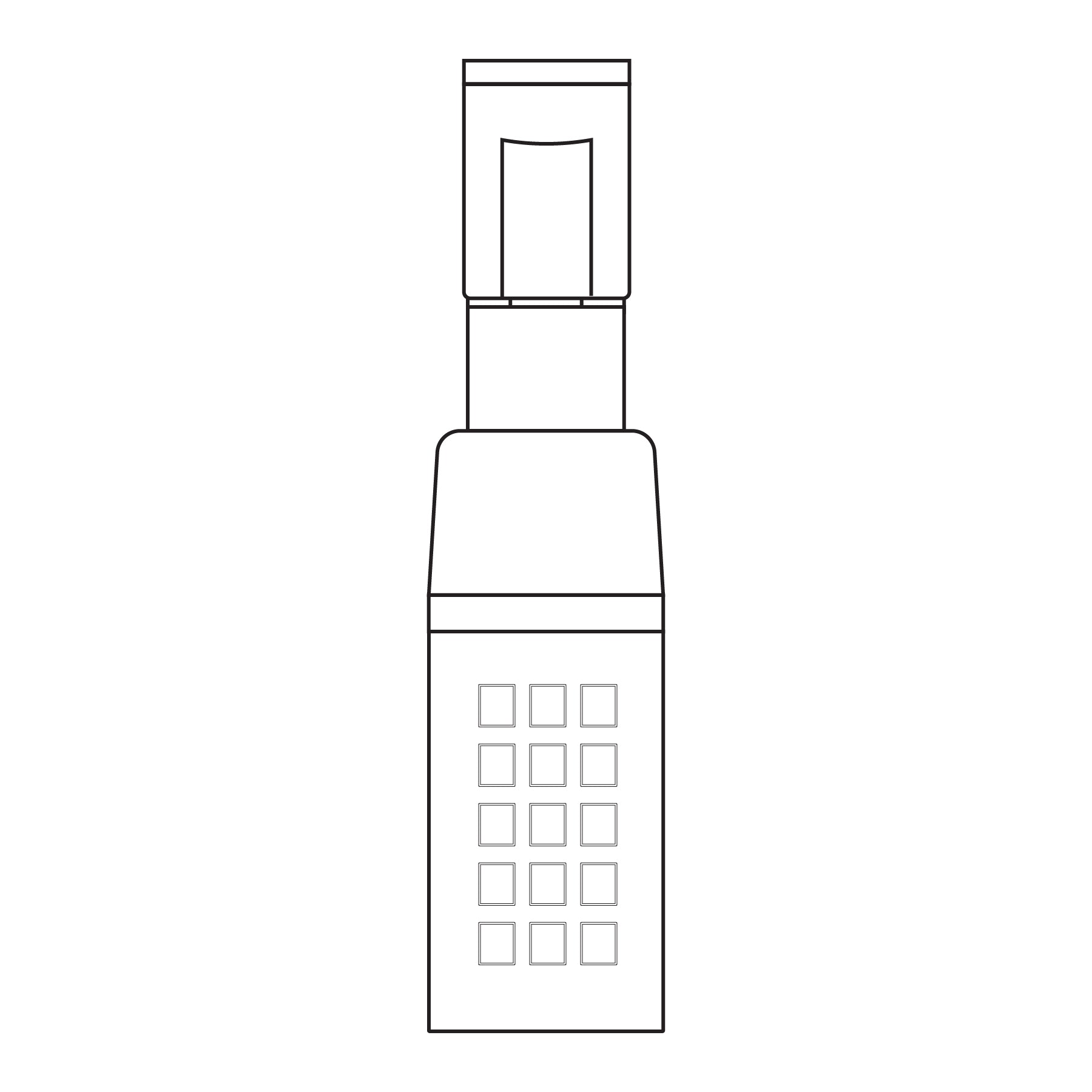 Portalámpara de porcelana para base G9, VOLTECK