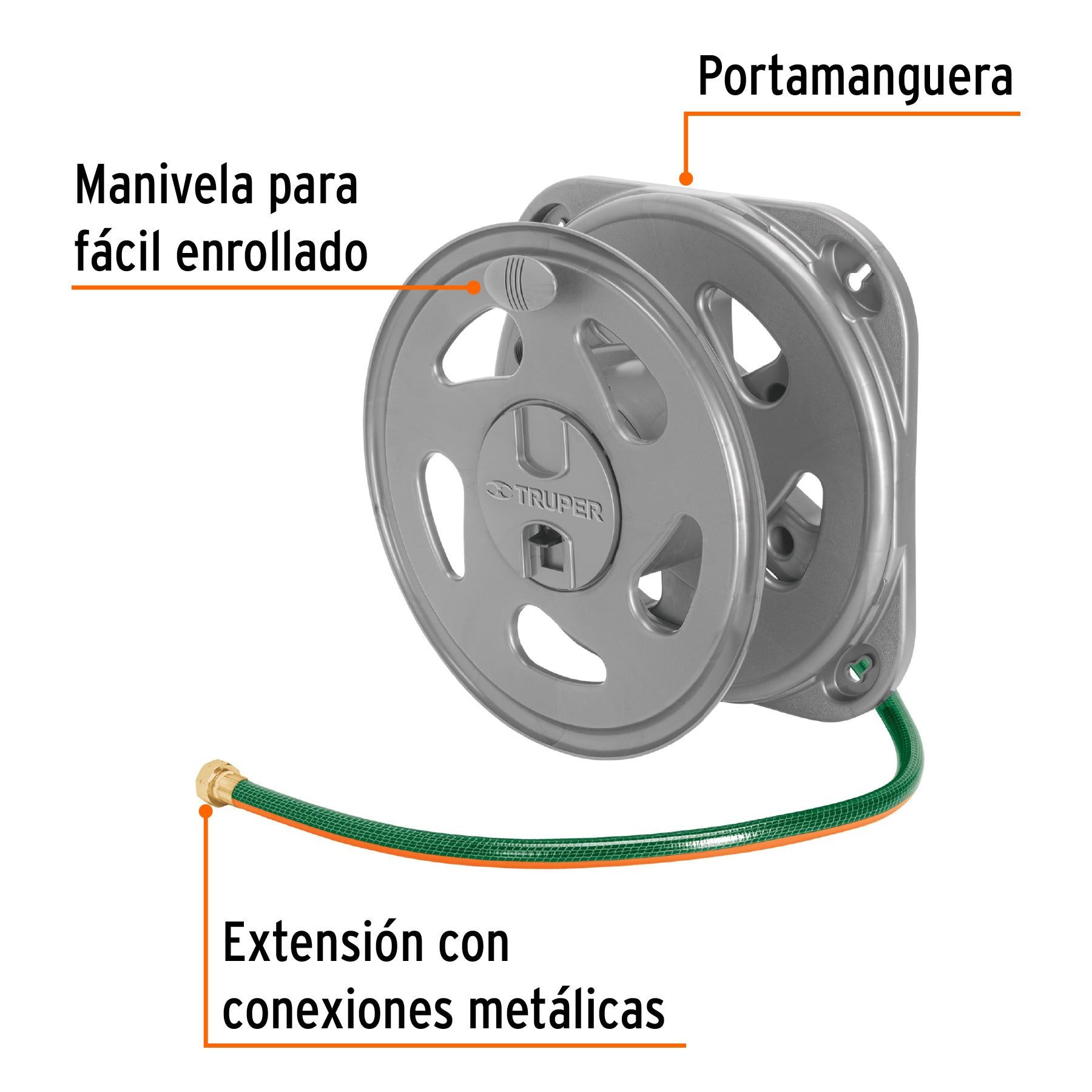 Portamanguera de pared, TRUPER