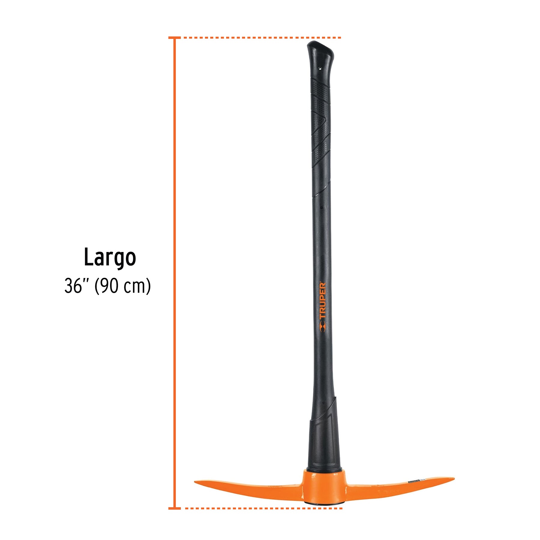 Pico-pico 5 lb, mango fibra de vidrio 36", TRUPER
