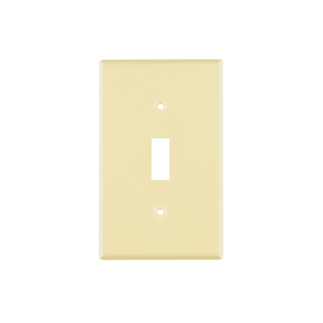 Placa de ABS para interruptor vertical, Standard, marfil