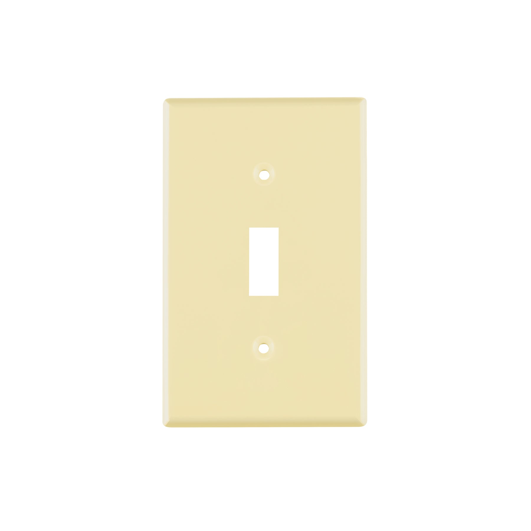 Placa de ABS para interruptor vertical, Standard, marfil