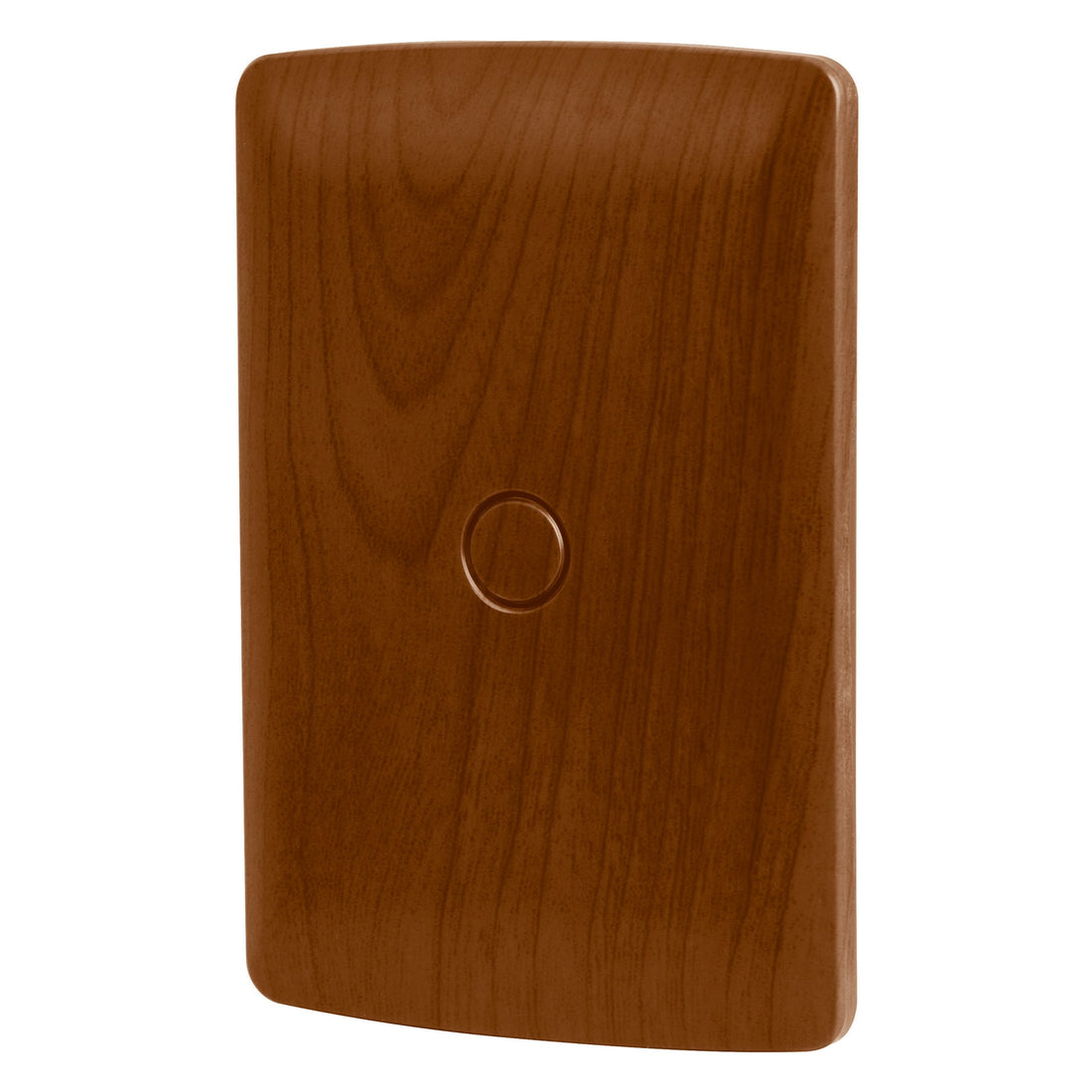 Placa ciega de ABS, línea Italiana, acabado madera, VOLTECK