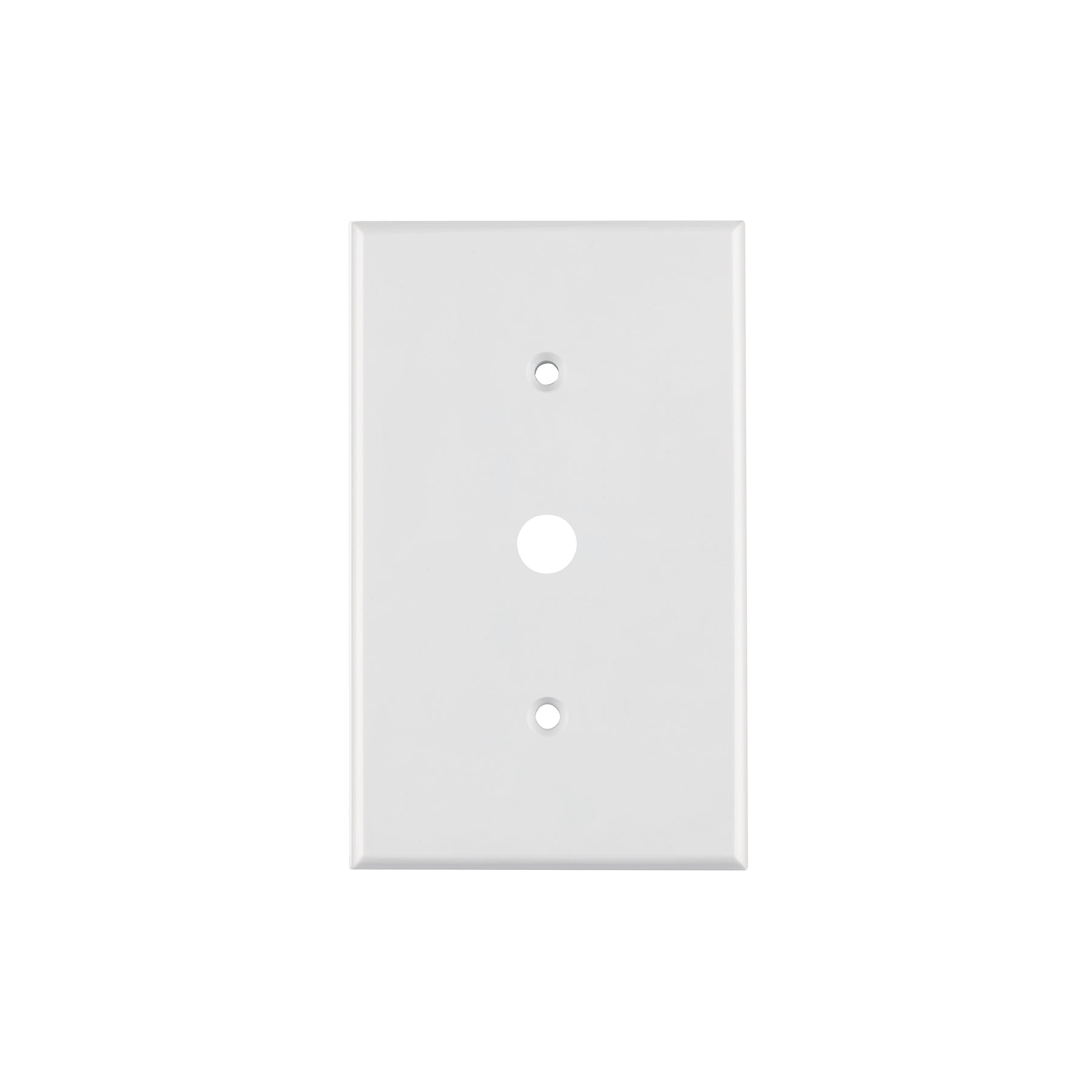Placa de ABS para atenuador, Standard, blanco, VOLTECK