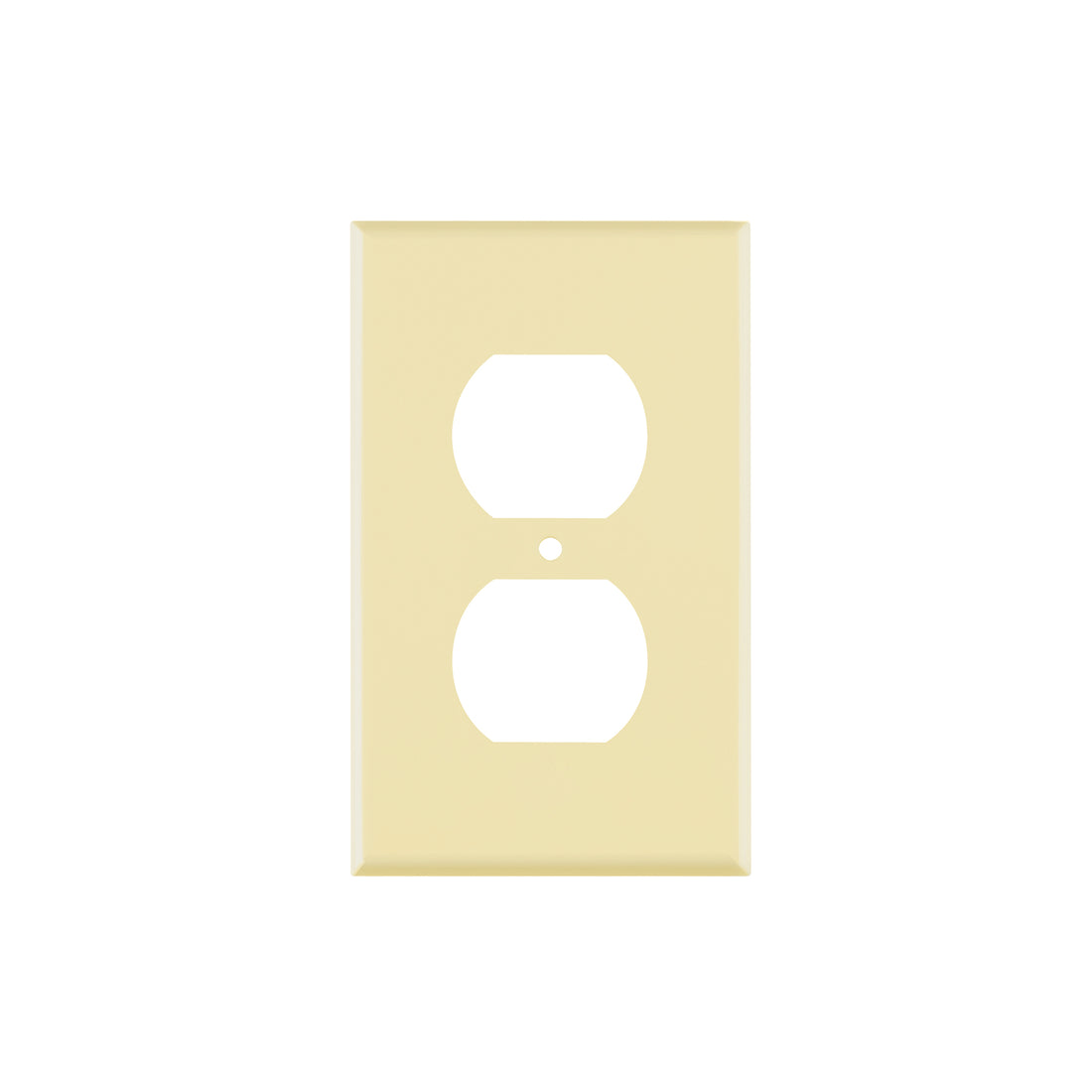 Placa de ABS dúplex, Standard, marfil, VOLTECK
