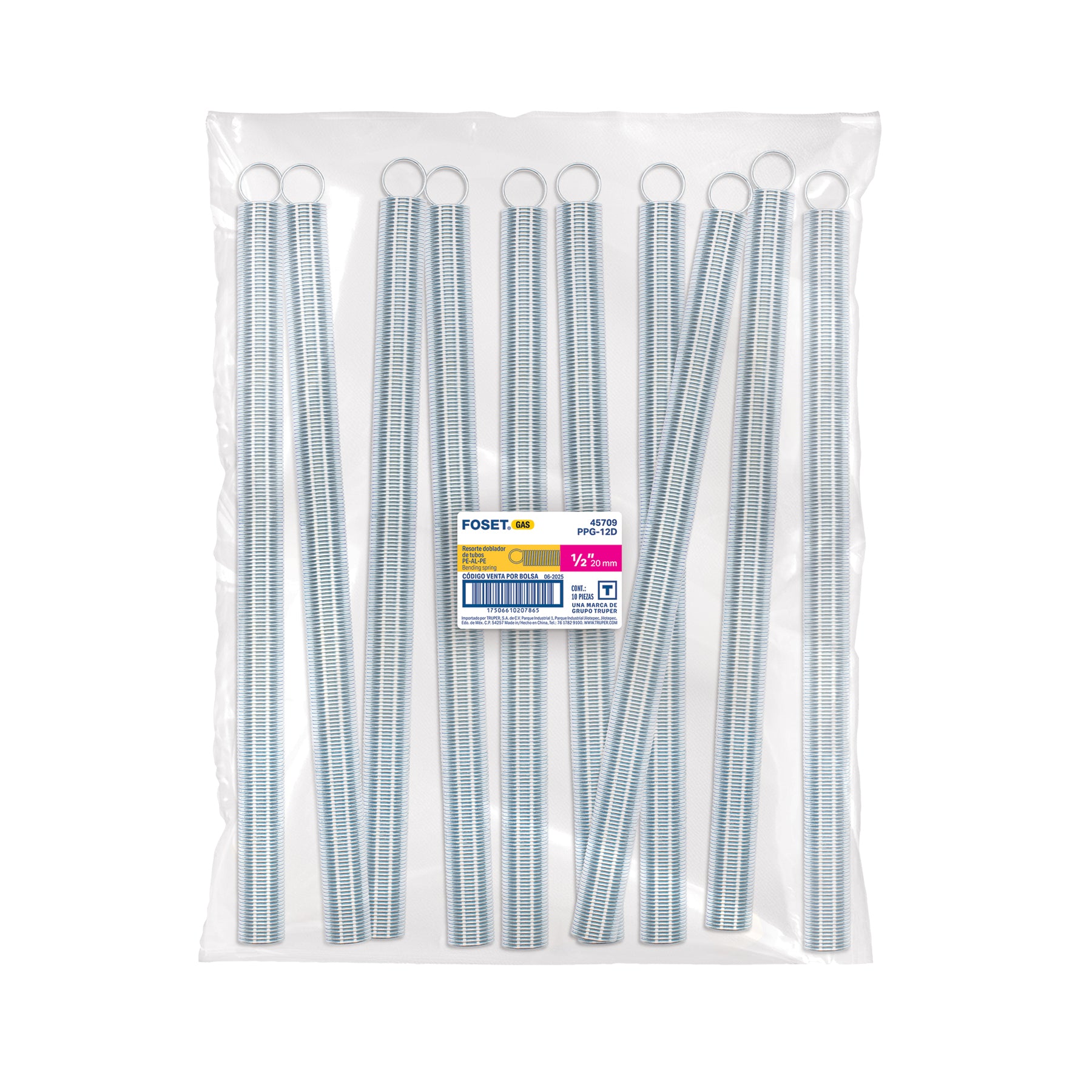 Doblador de tubería de PE-AL-PE, 1/2", FOSET
