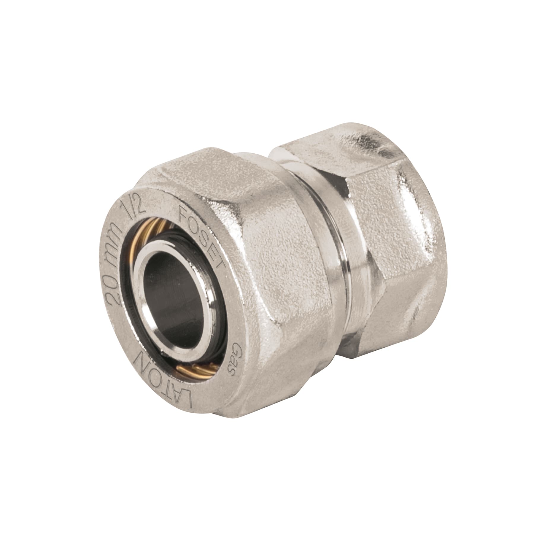Conector para PEALPE, 1/2", con rosca hembra, FOSET