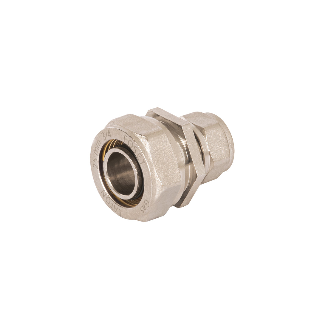 Cople de compresión reducido para PEALPE, 3/4" x 3/8", FOSET