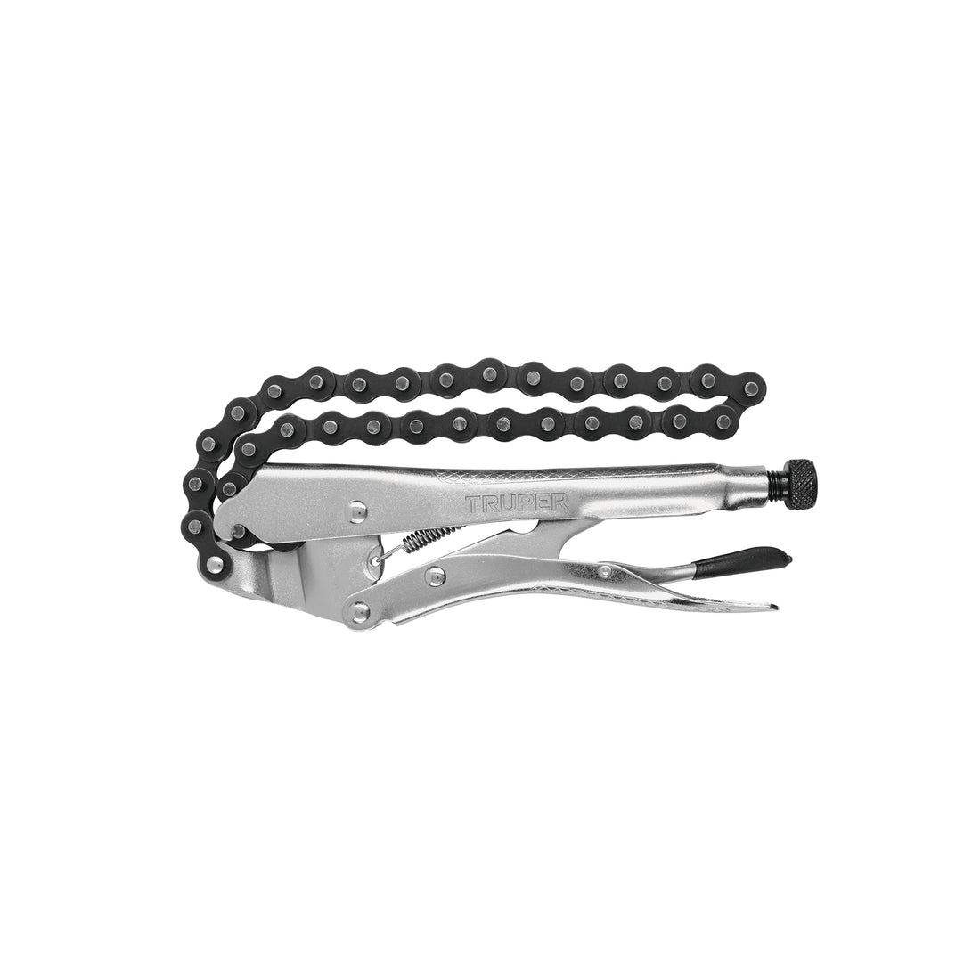 Pinza de presión 8" de cadena, TRUPER