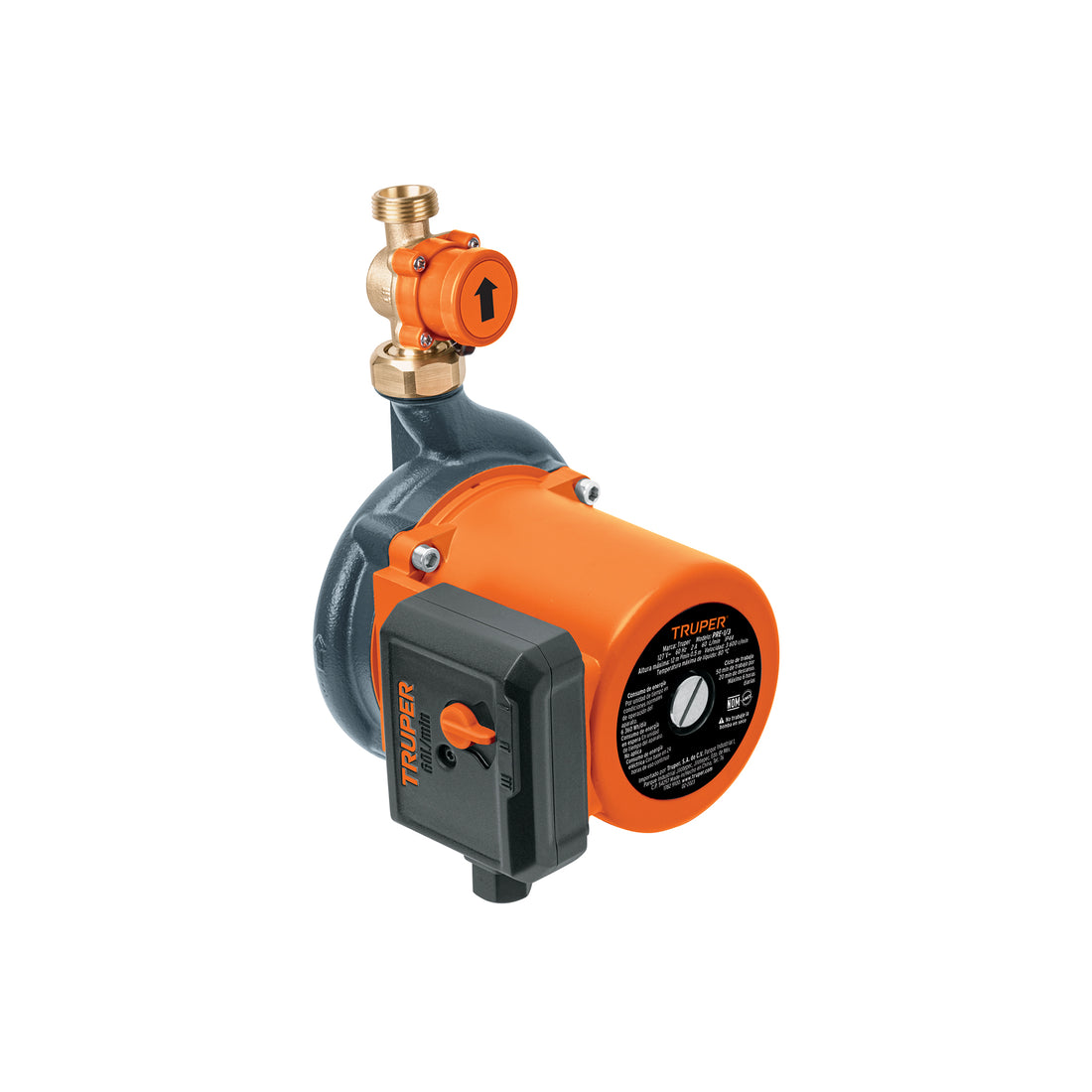 Bomba presurizadora 1/3 HP, con presión ajustable, TRUPER