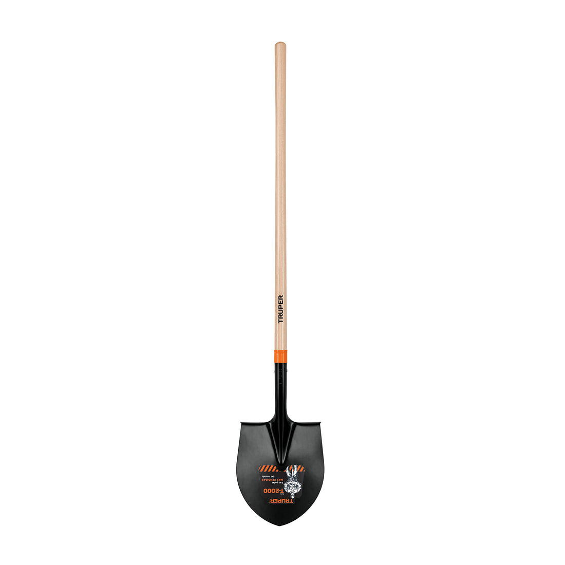 Pala redonda 4 T-2000, mango largo 45", TRUPER