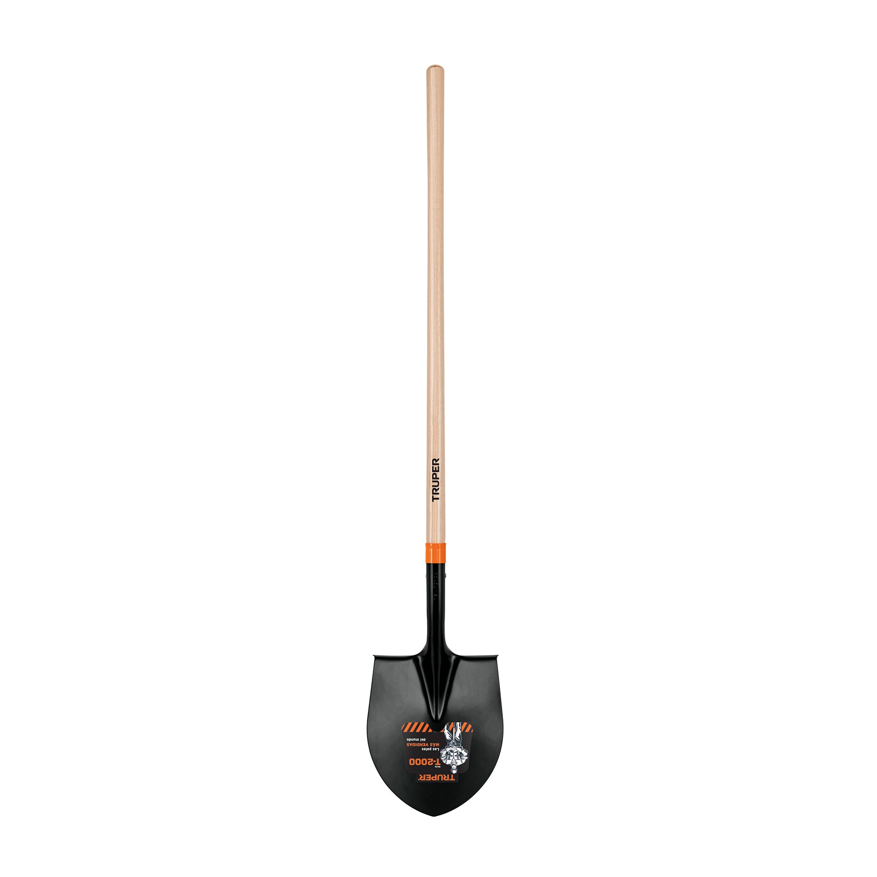 Pala redonda 4 T-2000, mango largo 45", TRUPER