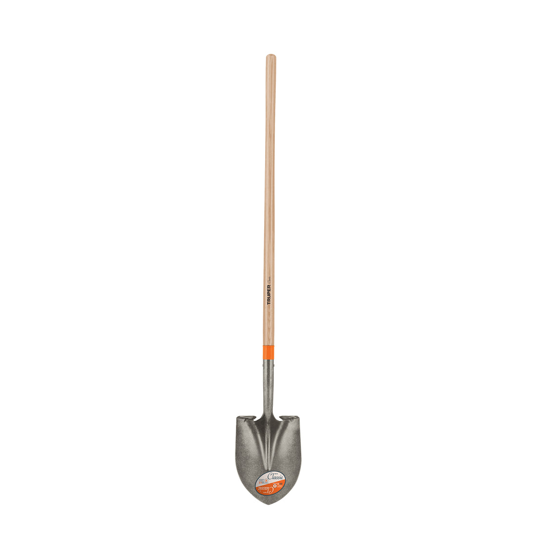 Pala redonda Classic, mango largo 48", TRUPER