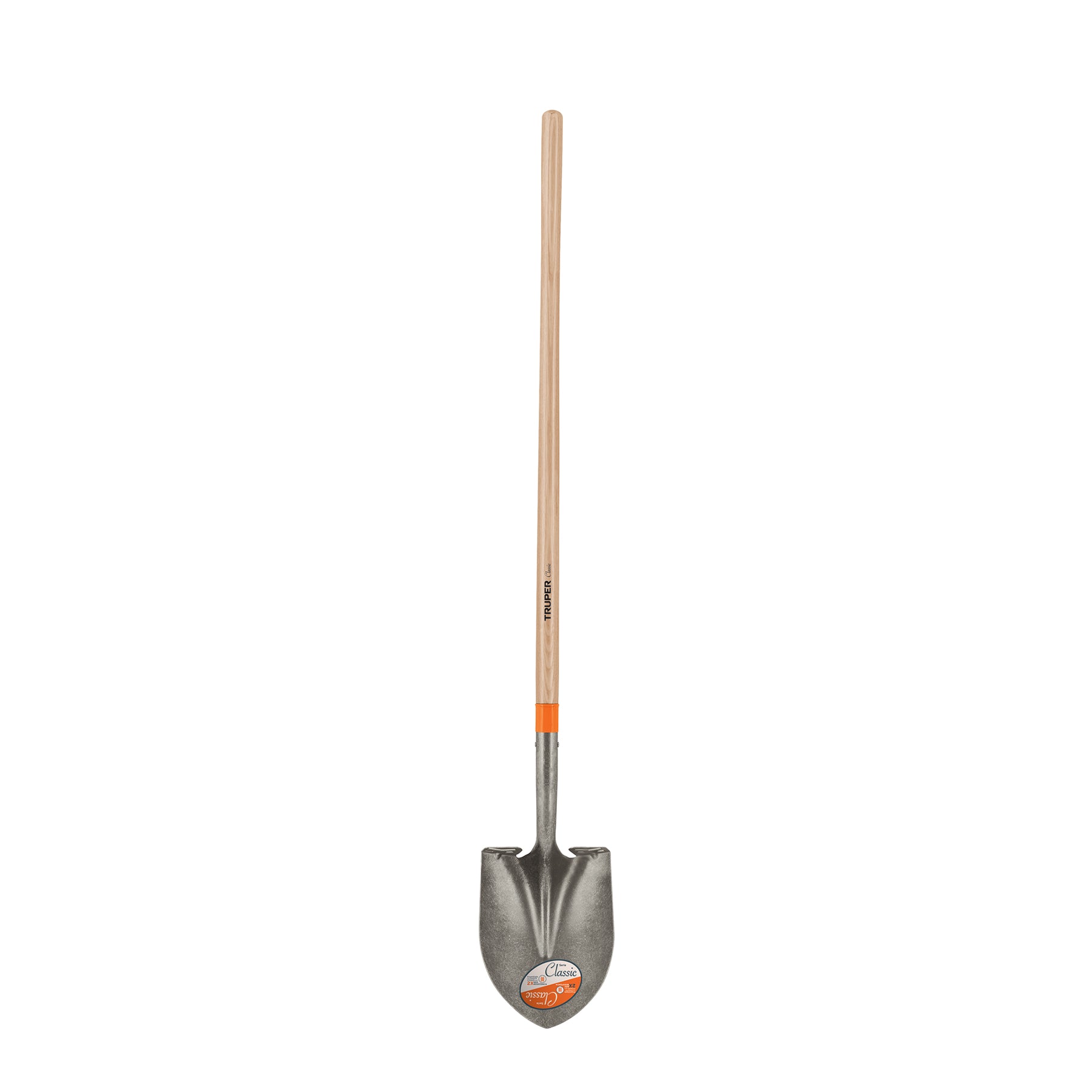 Pala redonda Classic, mango largo 48", TRUPER