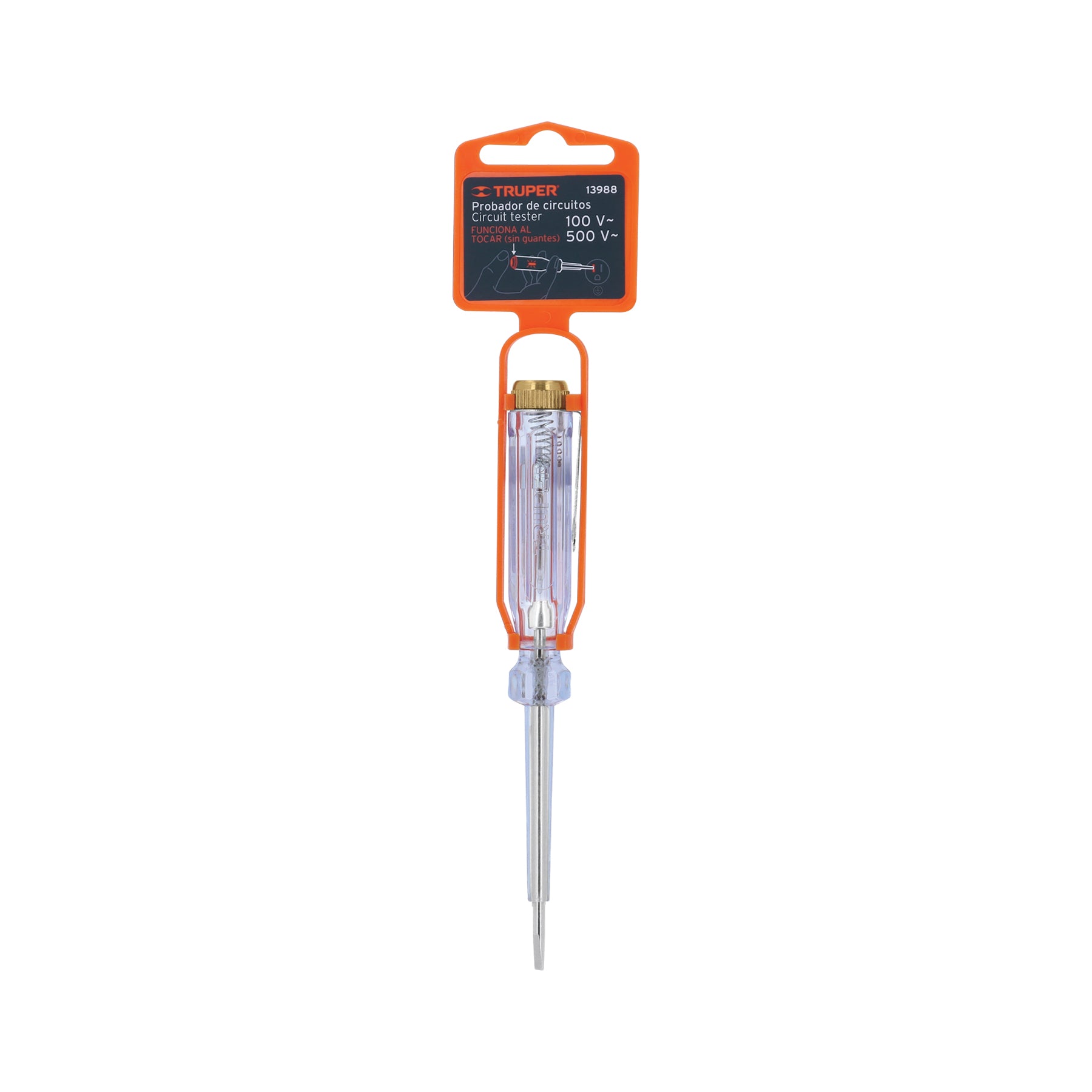 Probador de circuitos de corriente alterna 14 cm, TRUPER