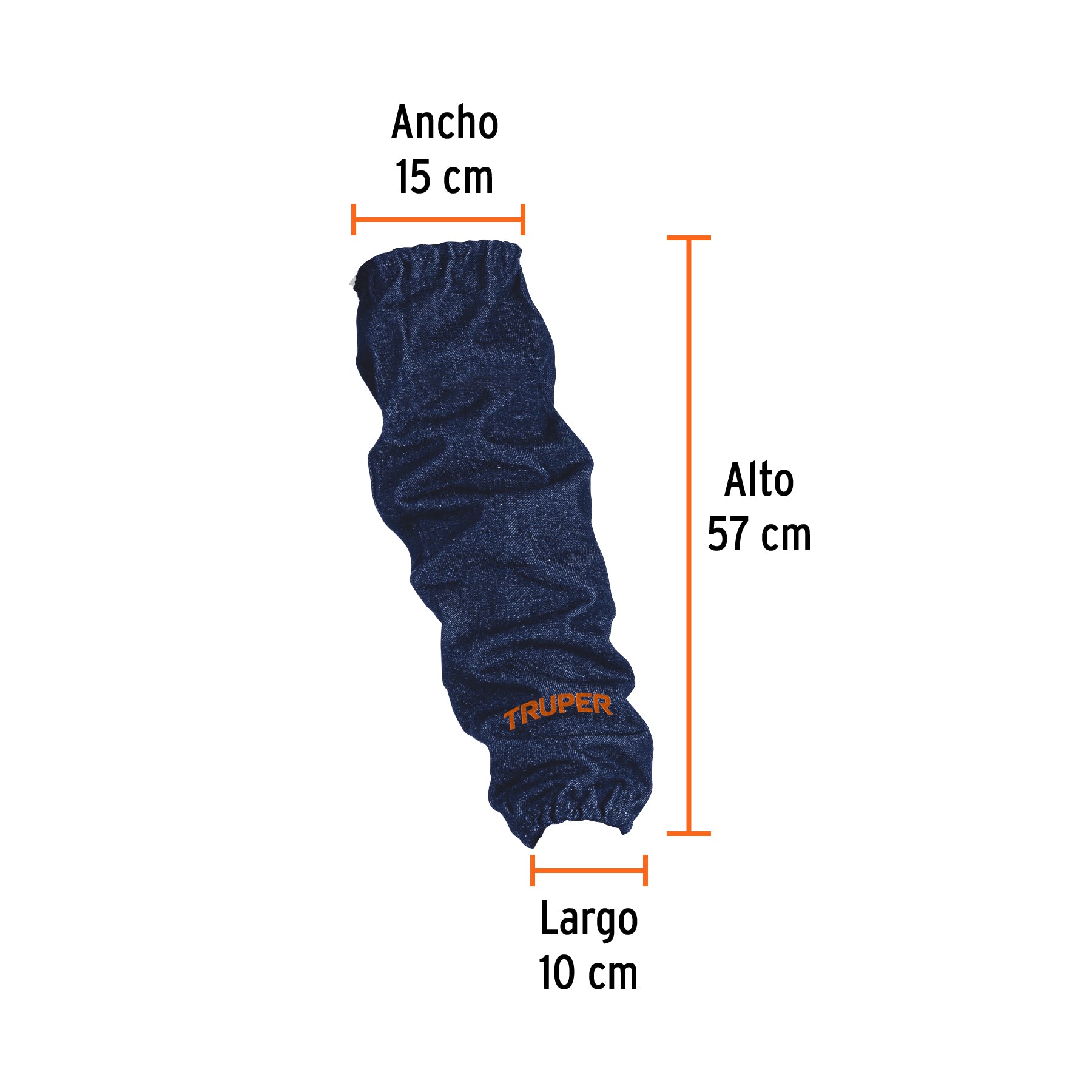 Protección para soldar, mangas de mezclilla, TRUPER