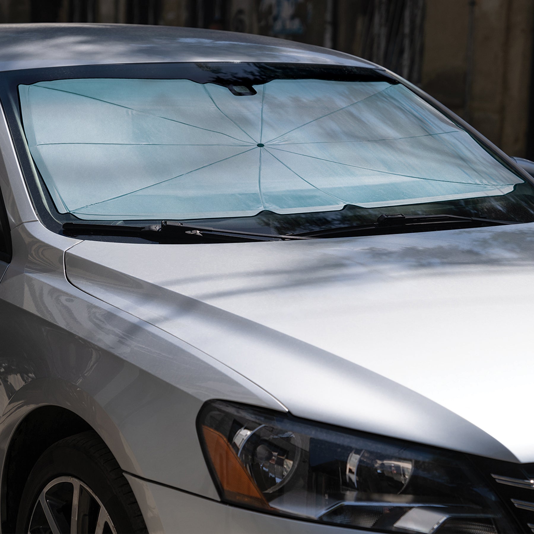 Parasol plegable de 128 cm para auto, TRUPER