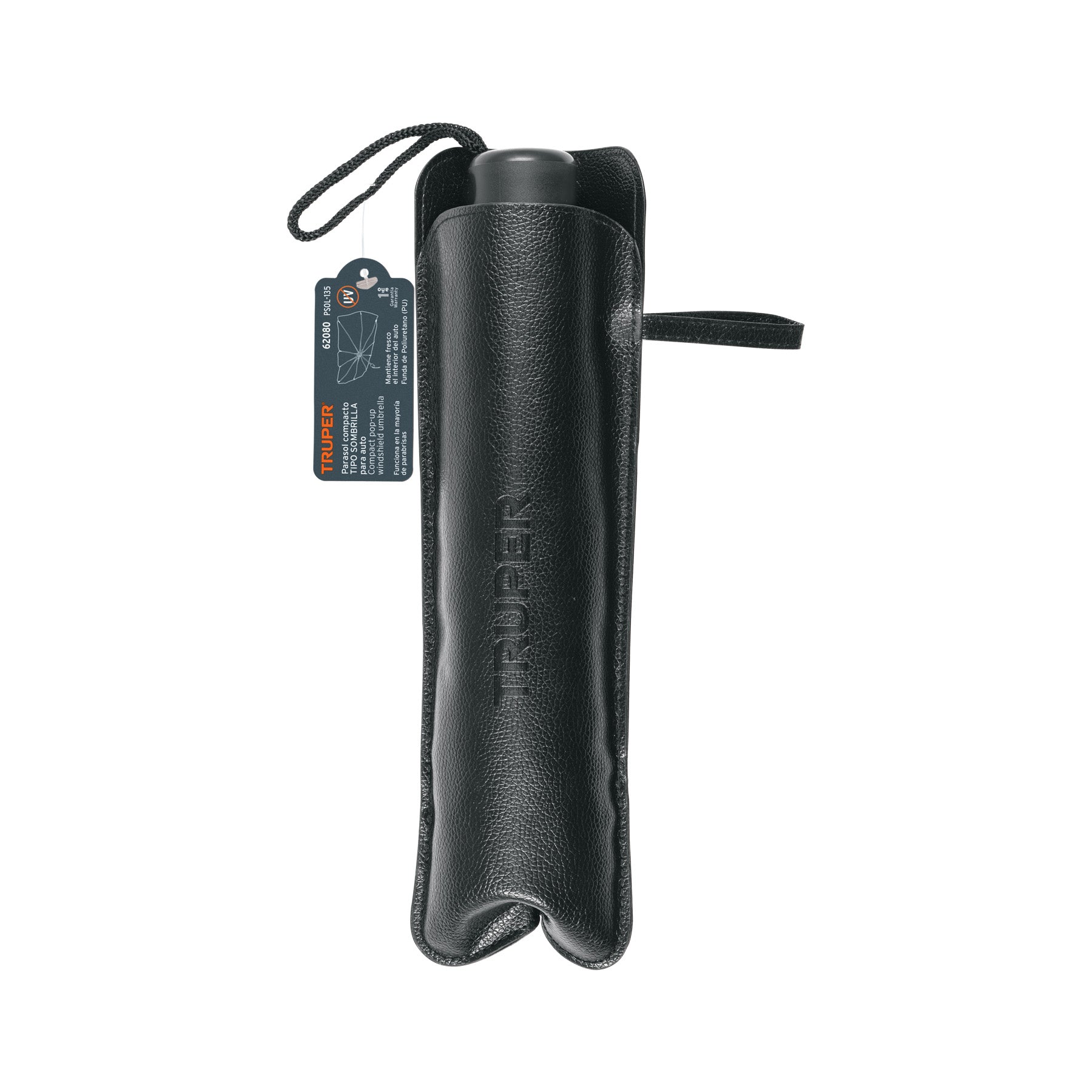 Parasol plegable de 128 cm para auto, TRUPER