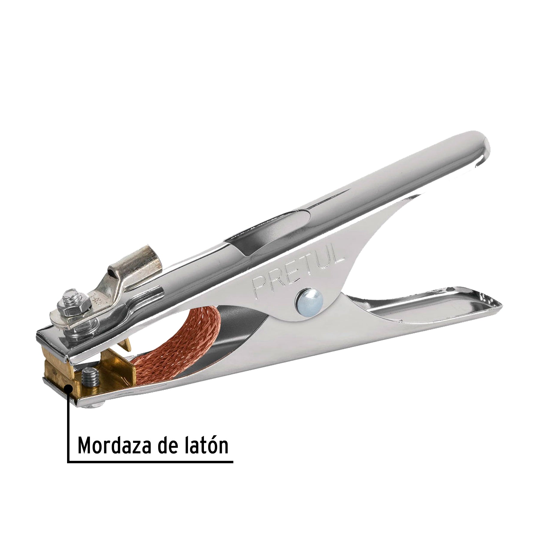 Pinza para tierra de 300 Amperes, PRETUL
