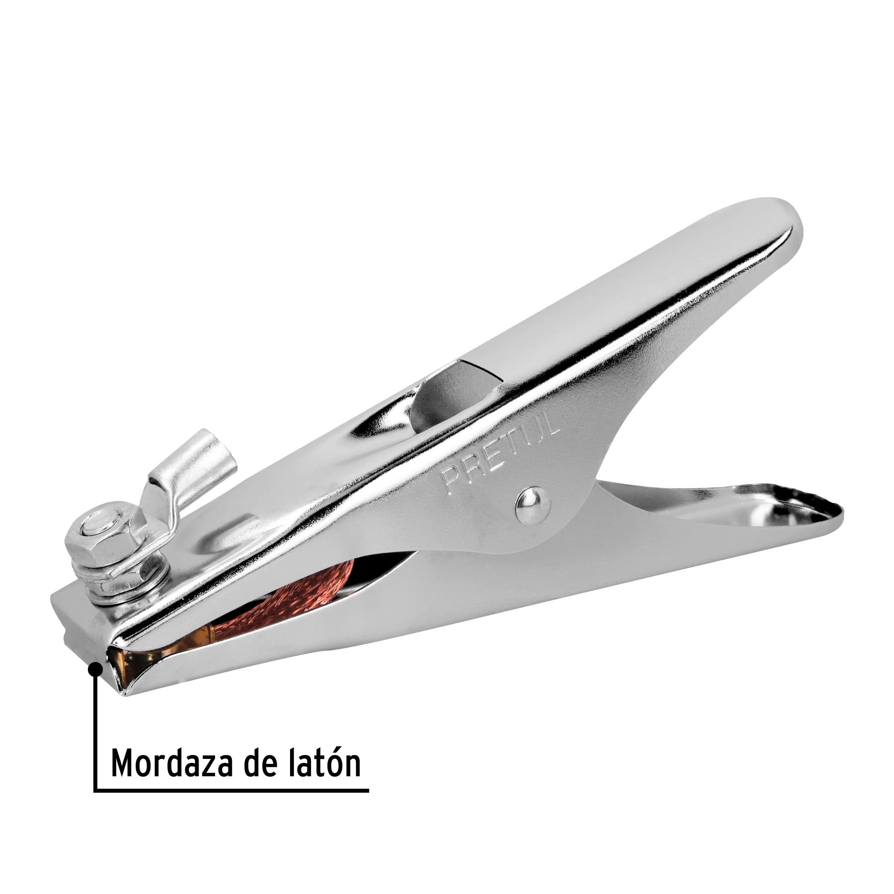 Pinza para tierra de 500 Amperes, PRETUL