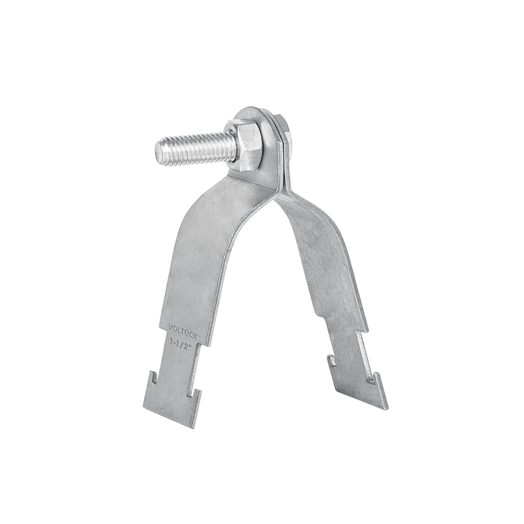 Abrazadera para perfil monocanal de 1 1/2", VOLTECK