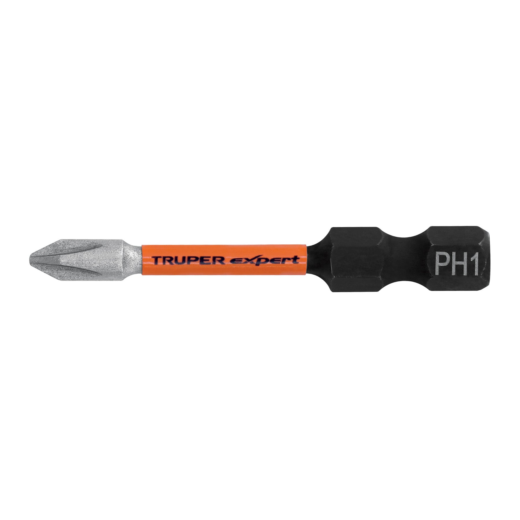 Estuche con 5 puntas de cruz PH1 de impacto largo 2"
