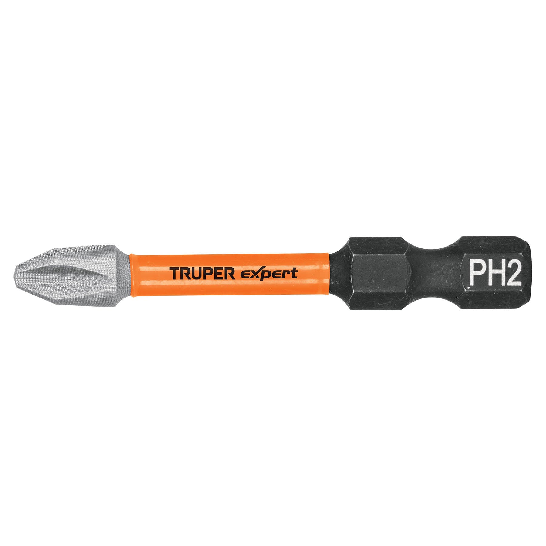 Estuche con 5 puntas de cruz PH2 de impacto largo 2", EXPERT