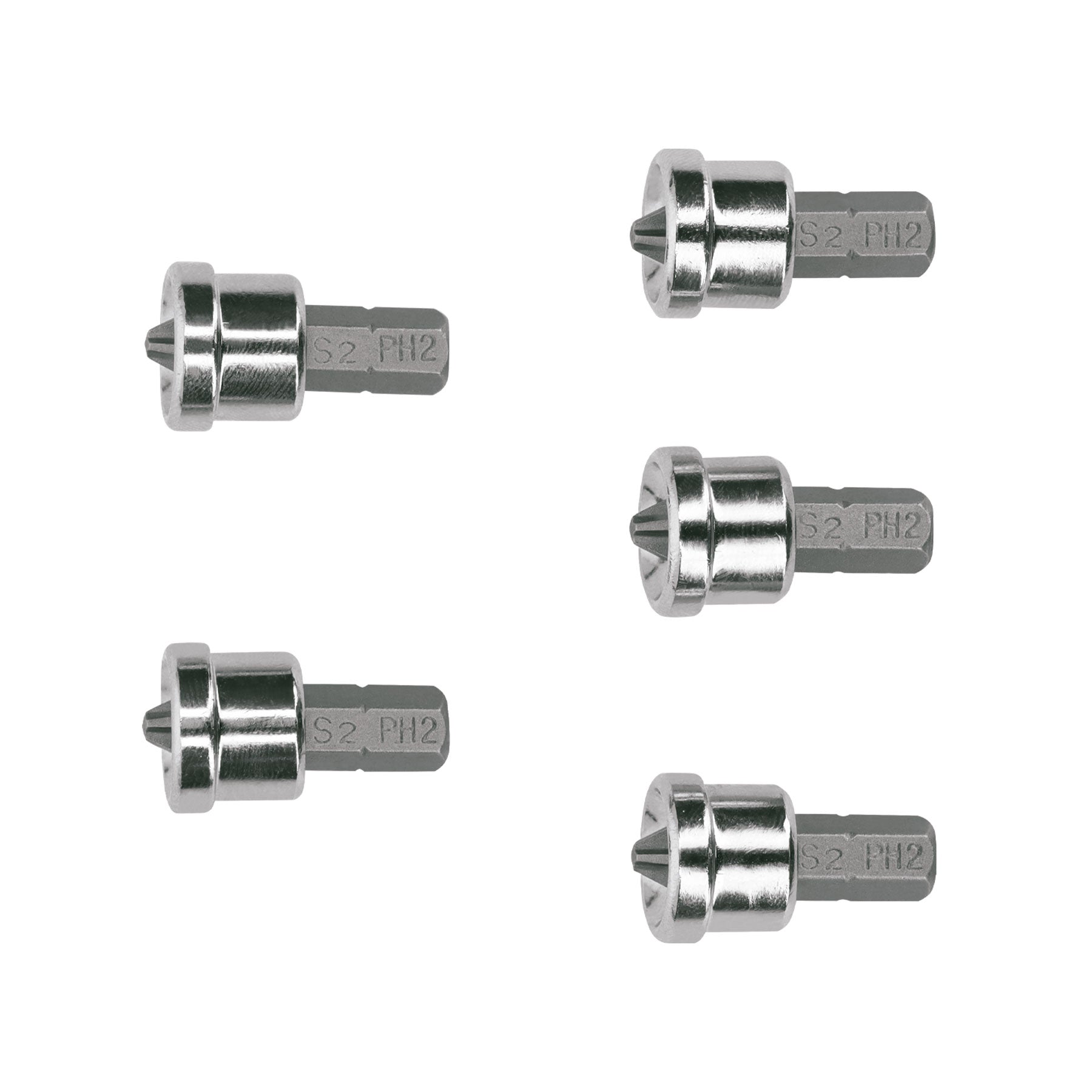 Estuche con 5 puntas cruz PH2 muro de yeso largo 1", EXPERT