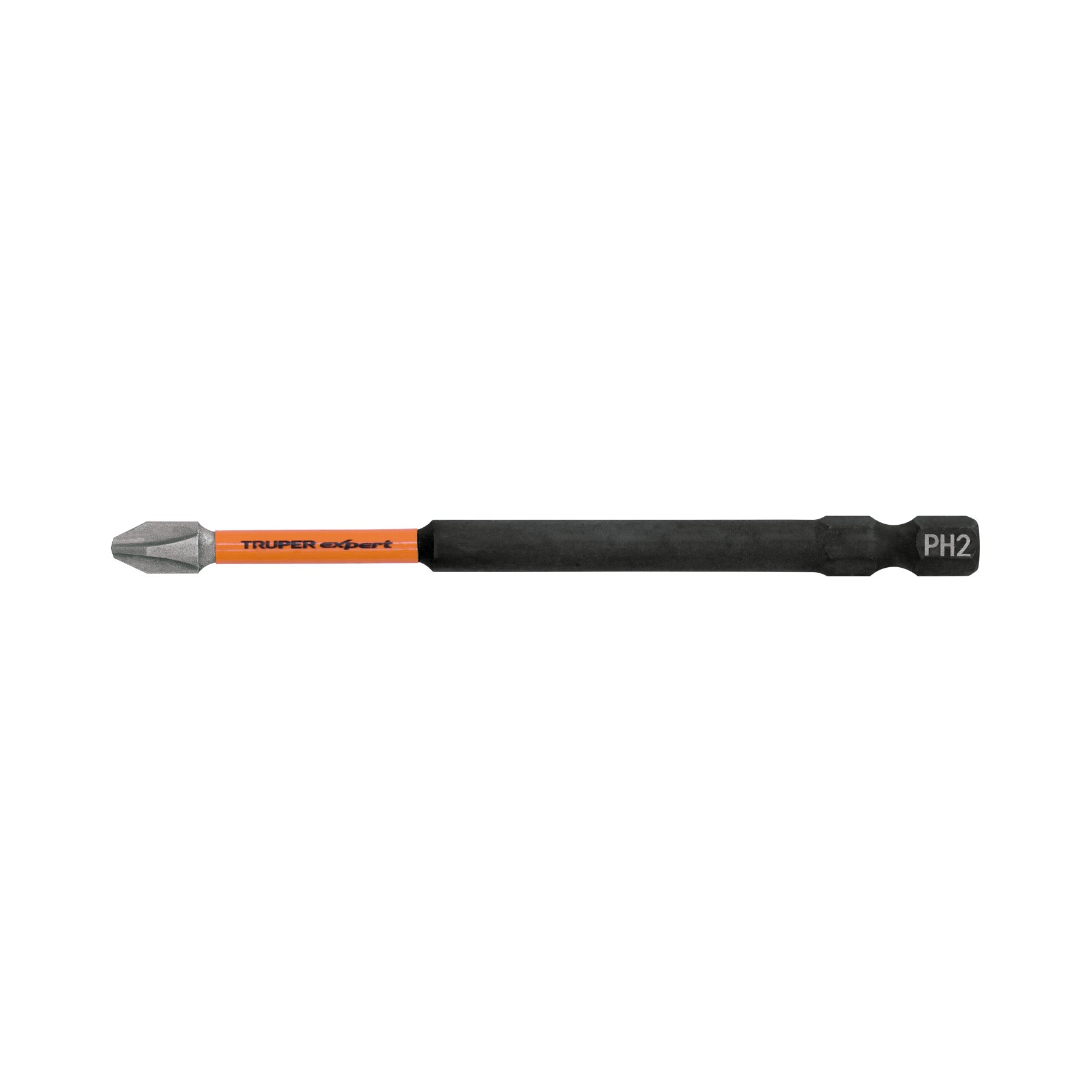Estuche con 5 puntas de cruz PH2 de impacto largo 4"