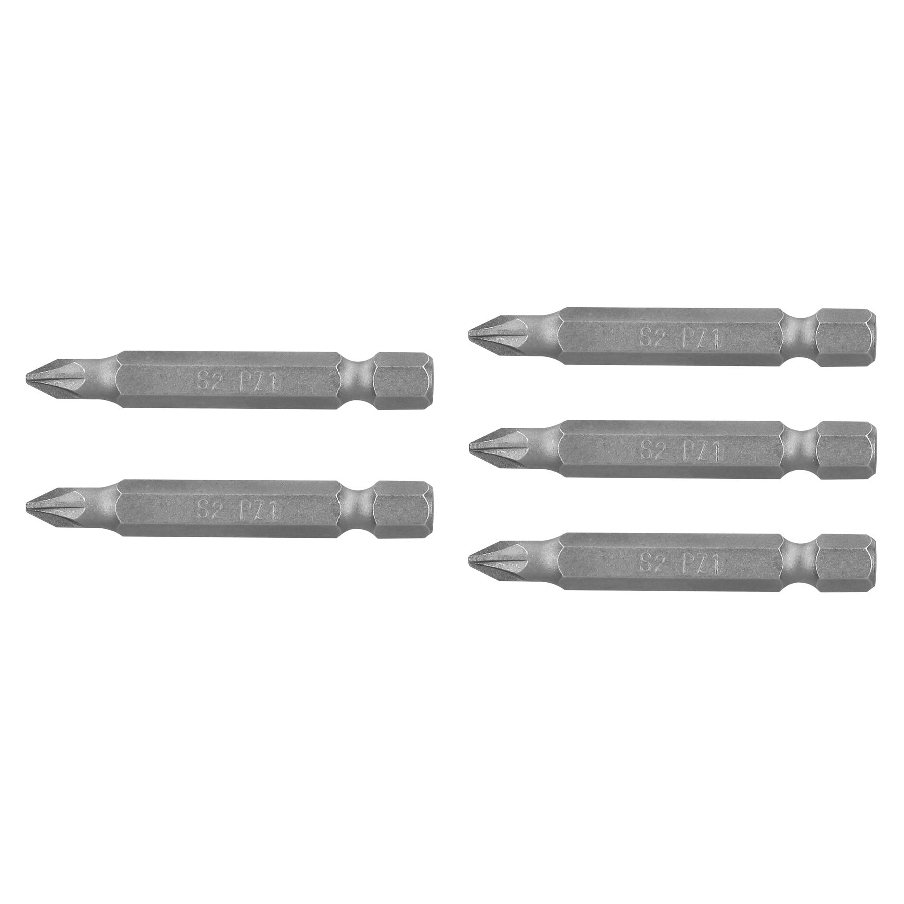 Estuche con 5 puntas pozidriv PZ1 largo 2", TRUPER EXPERT