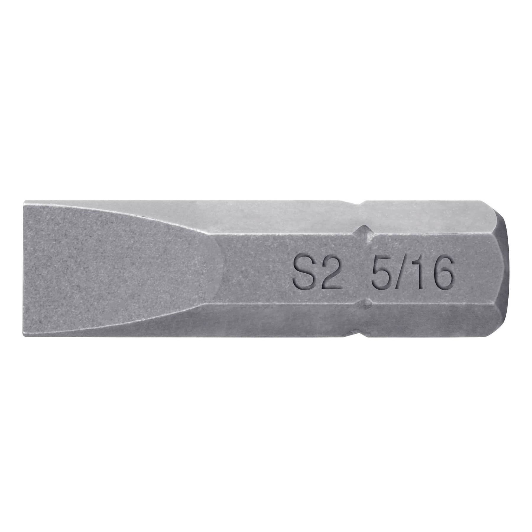 Estuche con 5 puntas planas de 5/16" largo 1", TRUPER EXPERT